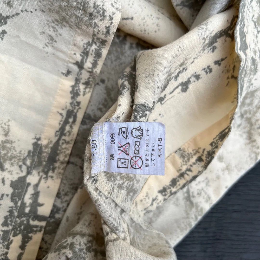 Japanese Brand × Michiko Koshino London × Vintage Michiko Koshino 1990 90s Vintage Designer S/S Graffiti Shirt Size US XL / EU 56 / 4 - 5 Thumbnail