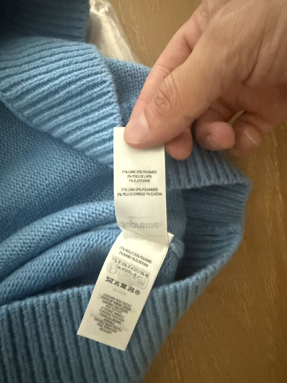 Supreme Supreme Angora Script Sweater (M) *IN-HAND, SHIPS SAME DAY* Size US M / EU 48-50 / 2 - 6 Thumbnail