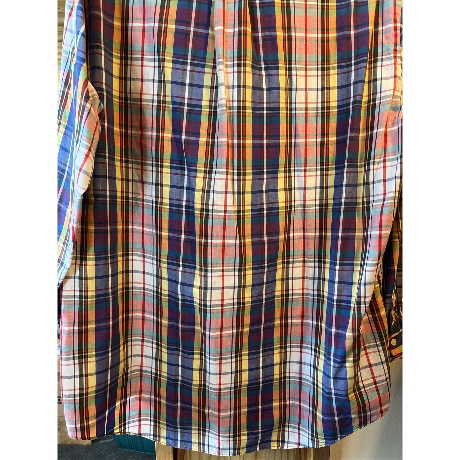 Other Christopher Hayes Men's L Multicolor Check LS Button Shirt Size US L / EU 52-54 / 3 - 16 Thumbnail