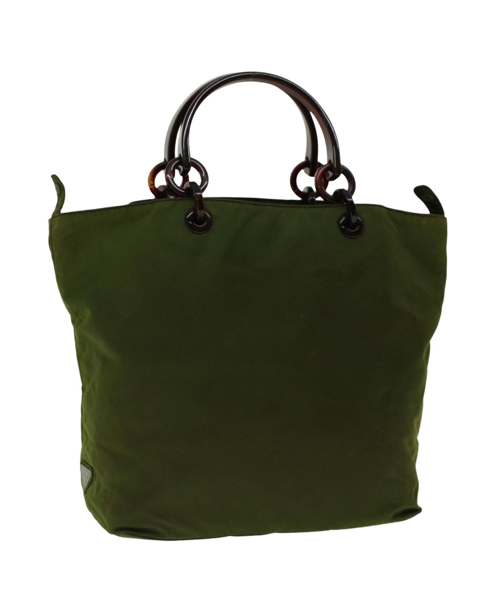 image of Green Synthetic Prada Bag, Women's