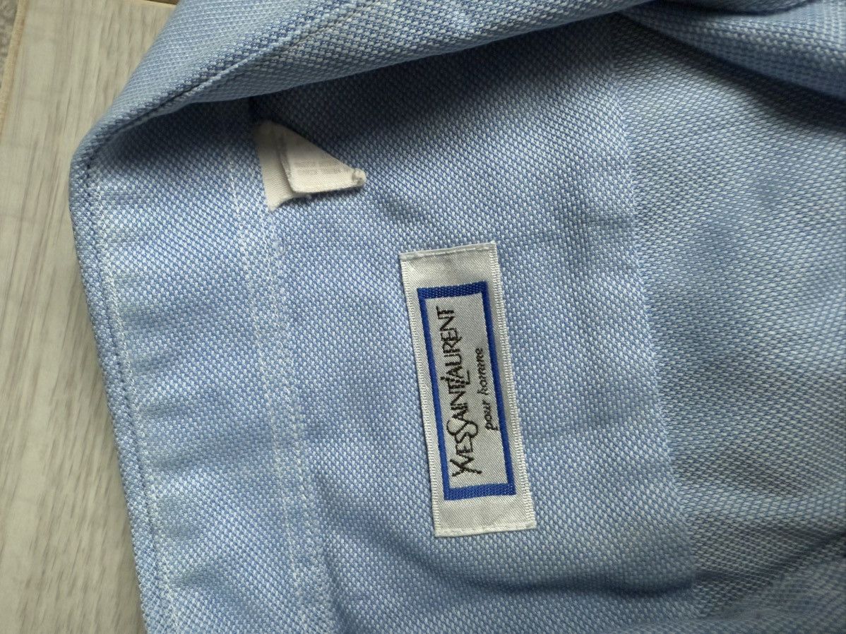 Vintage × Yves Saint Laurent Vintage YSL Yves Saint Laurent shirt luxury brand Size US L / EU 52-54 / 3 - 5 Thumbnail