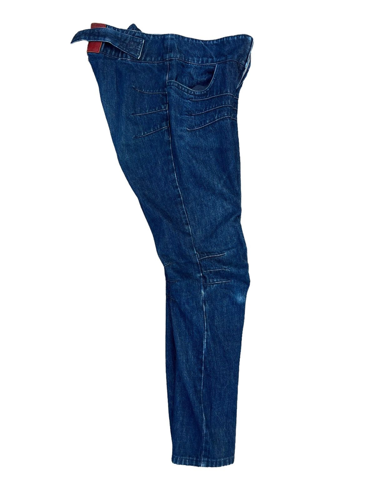 Vintage Vintage Yuji Yamada Furnishings Cinch Back Denim Jeans Size US 30 / EU 46 - 19 Thumbnail
