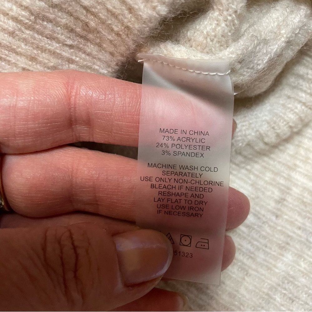 Vince Camuto NWT New $79 Vince Camuto Cozy Long Sleeve Grey Sweater Size Size 3XL / US 20-22 - 8 Thumbnail