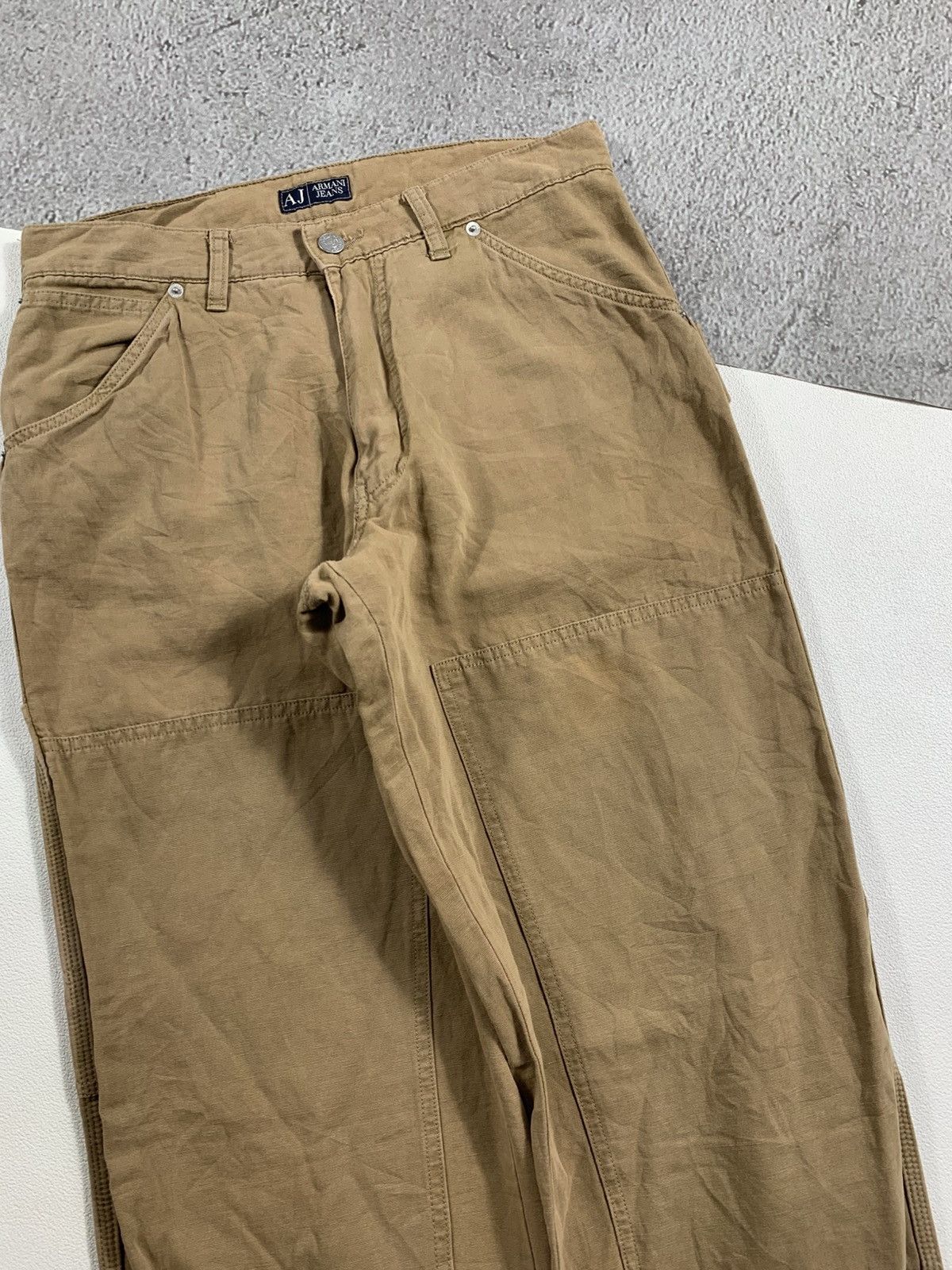 Armani Armani jeans double knee carpenter pants Size US 29 - 9 Thumbnail