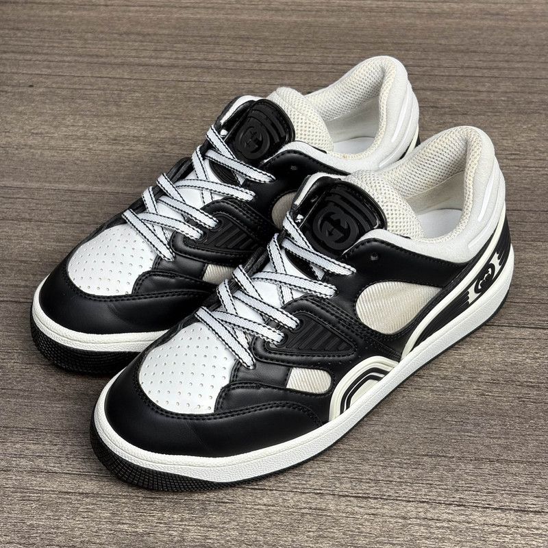Gucci Gucci Leather Low-Top Casual Sneakers Size US 5.5 / EU 38 - 1 Thumbnail