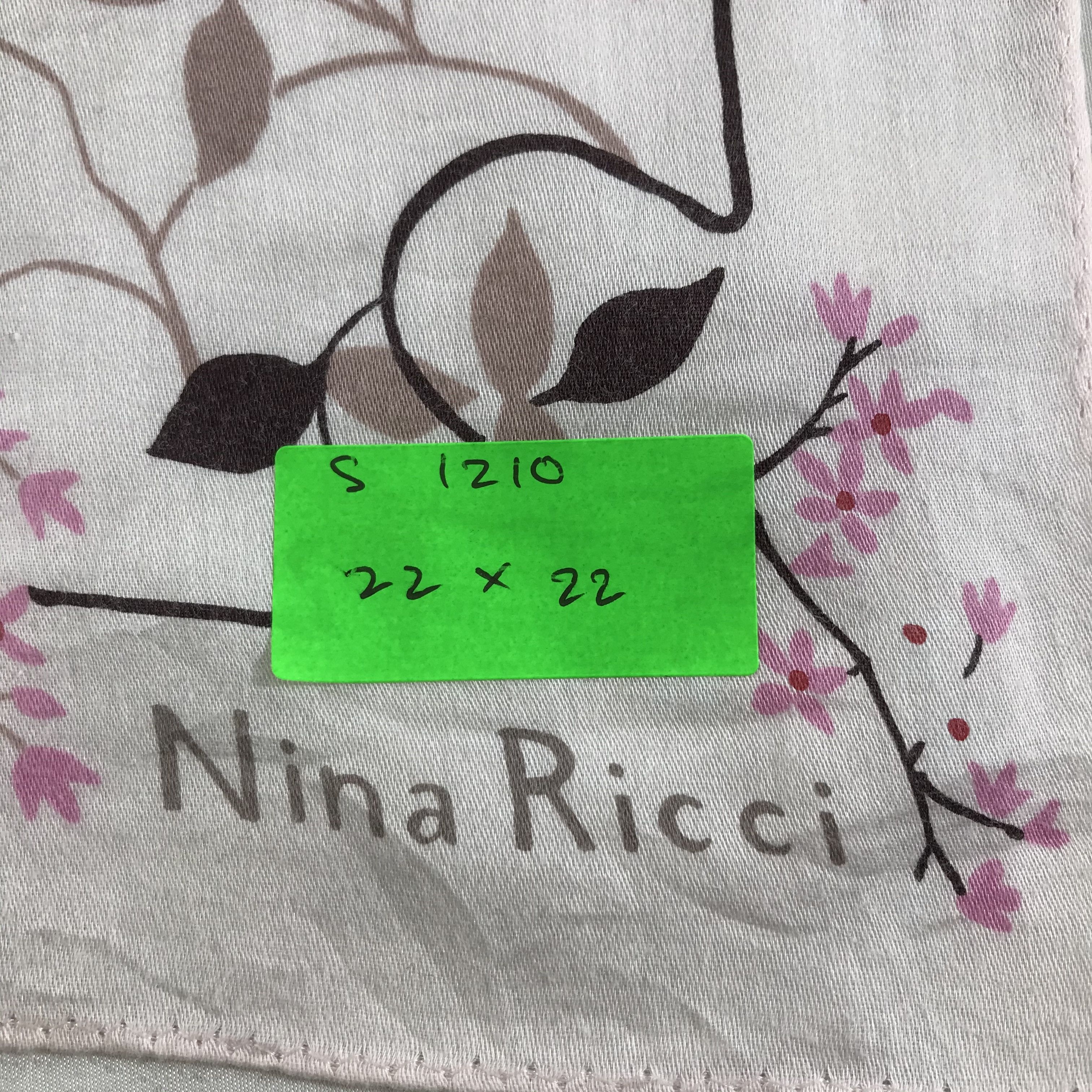 Nina Ricci × Vintage Nina Ricci Bandana / Handkerchief / Neckerchief - S1210 Size ONE SIZE - 5 Thumbnail