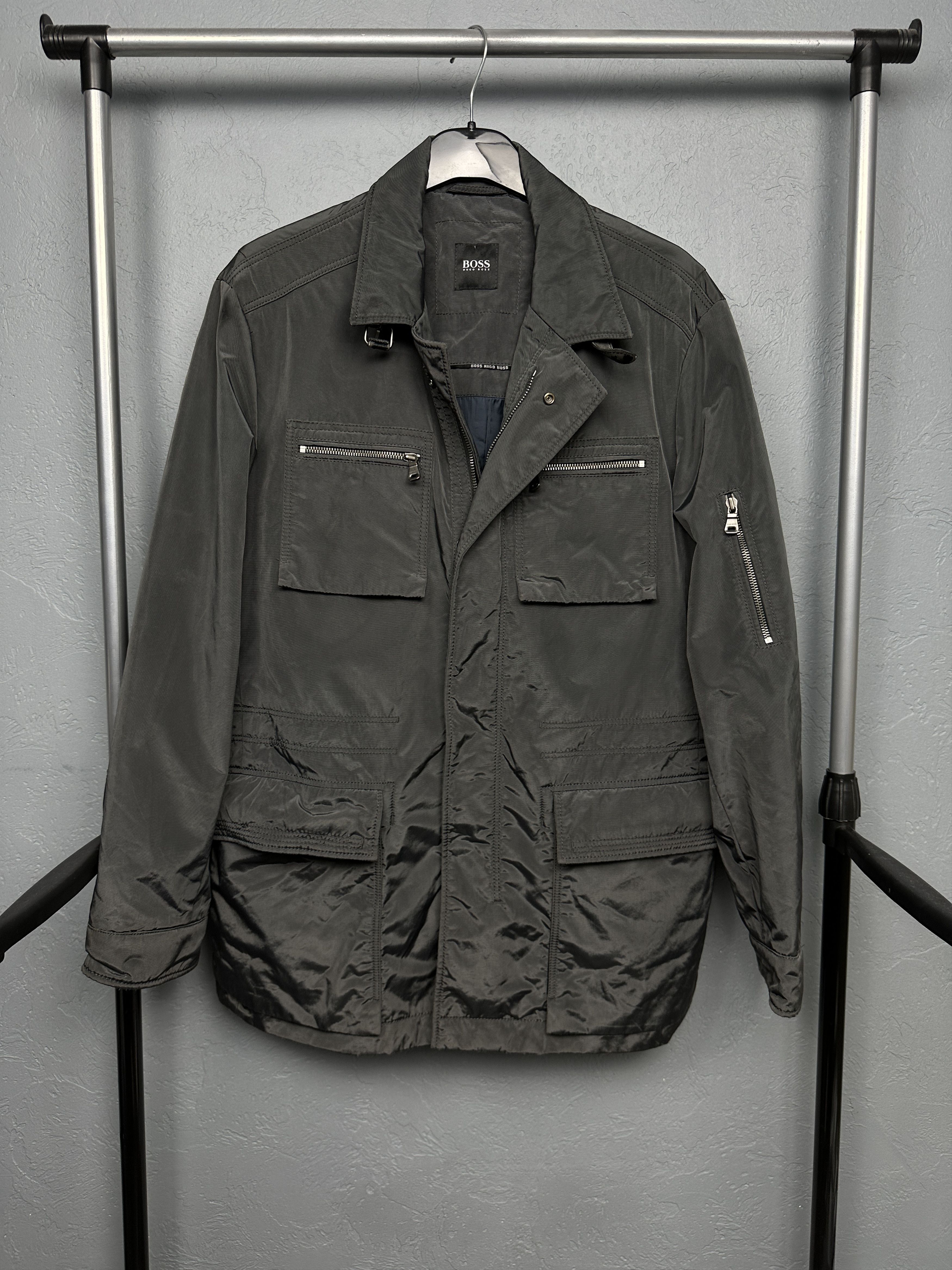 Hugo Boss Hugo Boss Vintage Mens Nylon Jacket Size US L / EU 52-54 / 3 - 1 Thumbnail