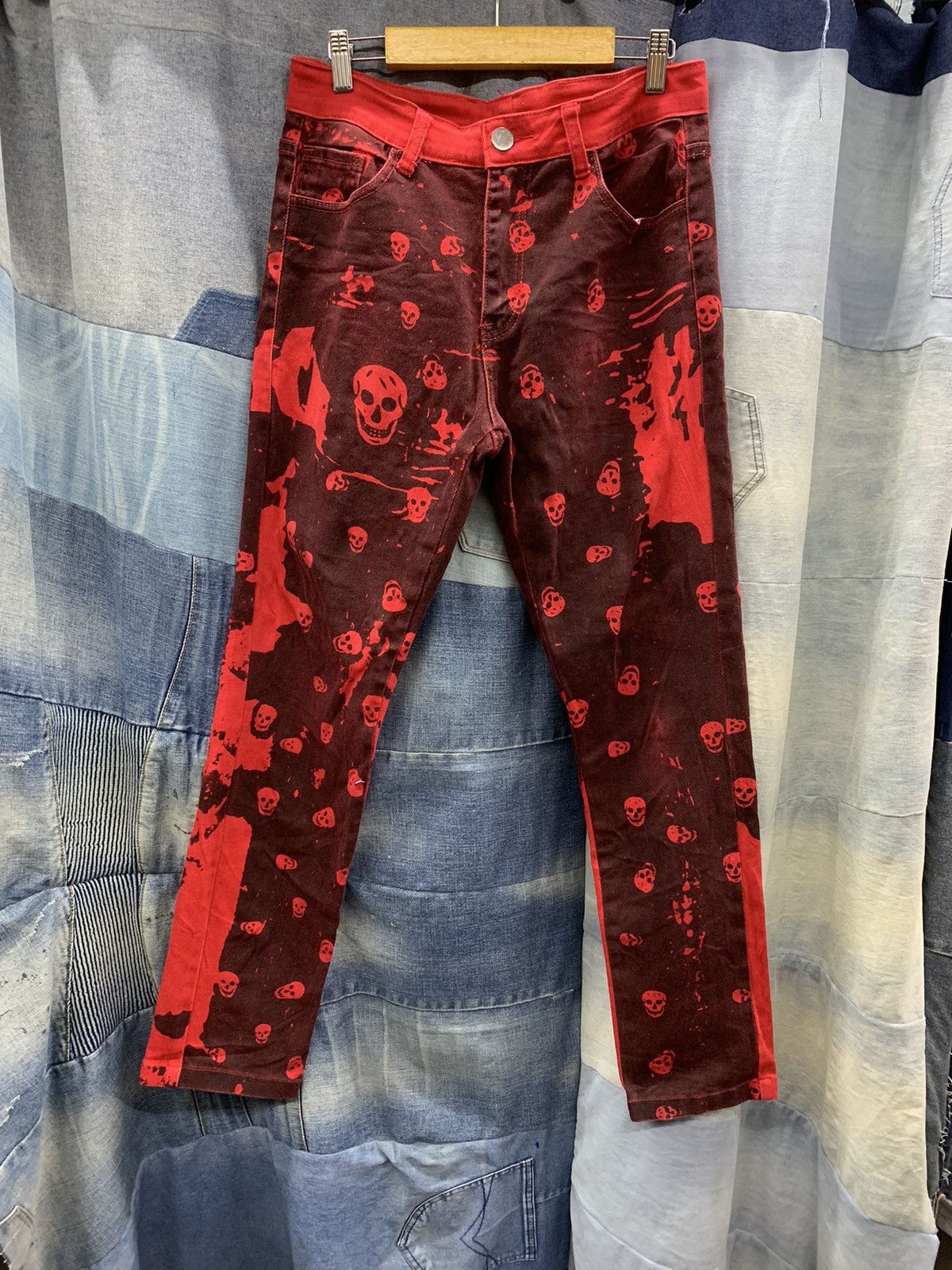Designer × If Six Was Nine × Japanese Brand Skull punk style JAPANESEBRAND Size US 31 - 1 Thumbnail
