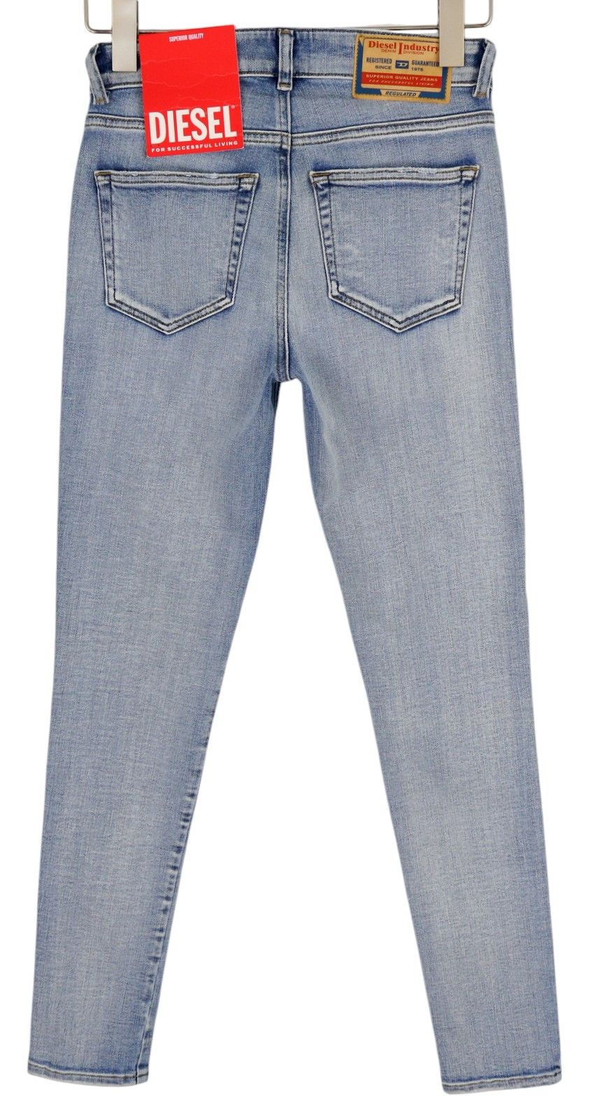 Diesel 2017 SLANDY 09B08 W26/L32 Super Skinny Mid Waist 40680 Size 26" / US 2 / IT 38 - 2 Thumbnail