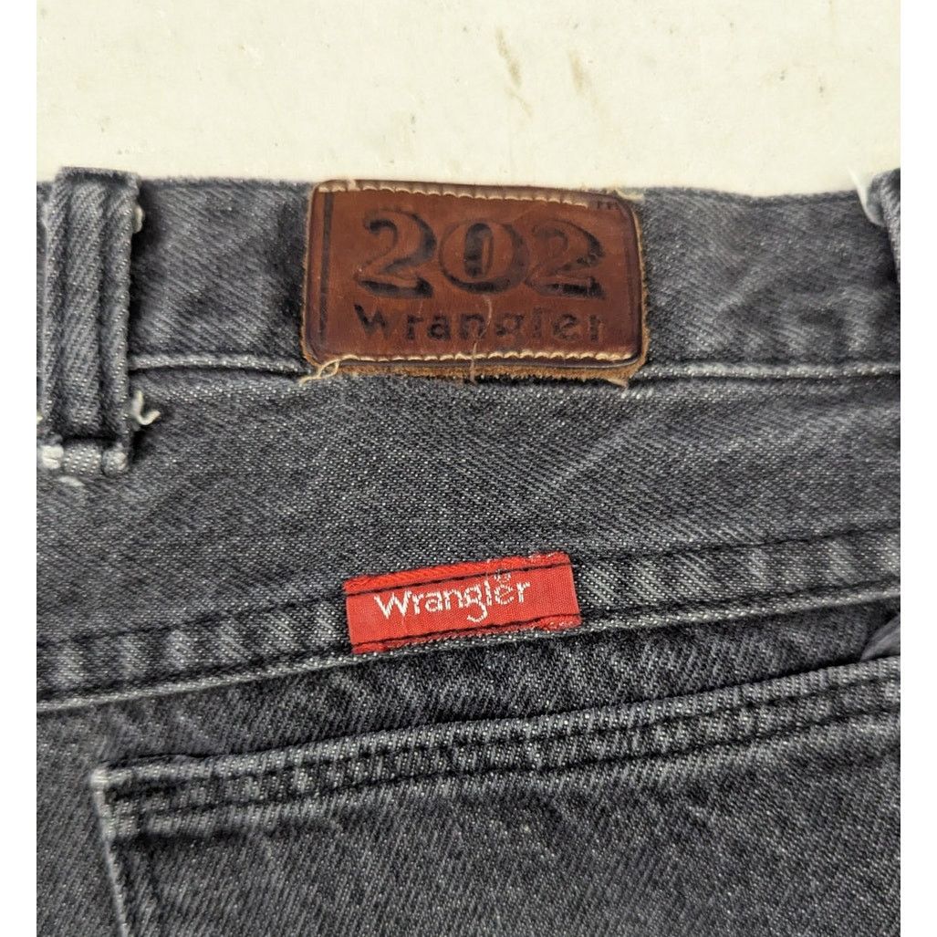 Vintage × Wrangler Vintage Wrangler 202 Blue Bell Made in Canada Black Jeans Size US 36 / EU 52 - 3 Thumbnail