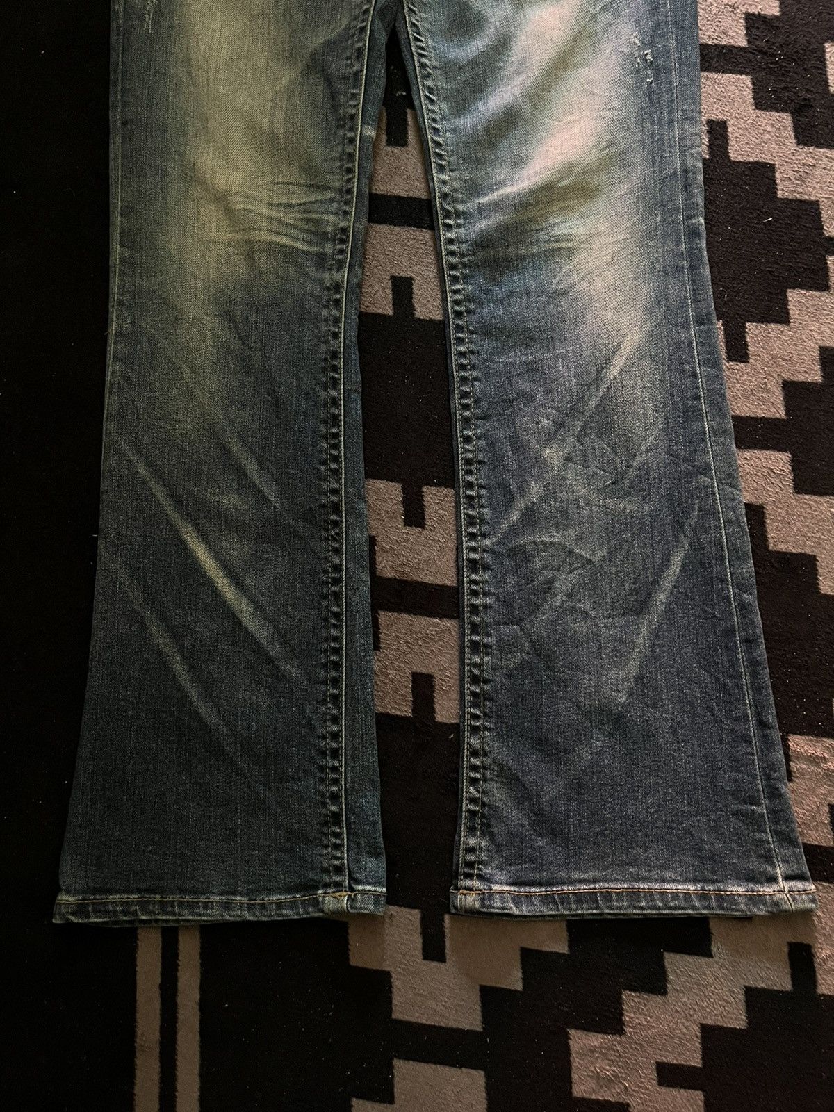 Hysteric Glamour Lolita yoshitomo nara flare jeans Size US 30 / EU 46 - 3 Thumbnail