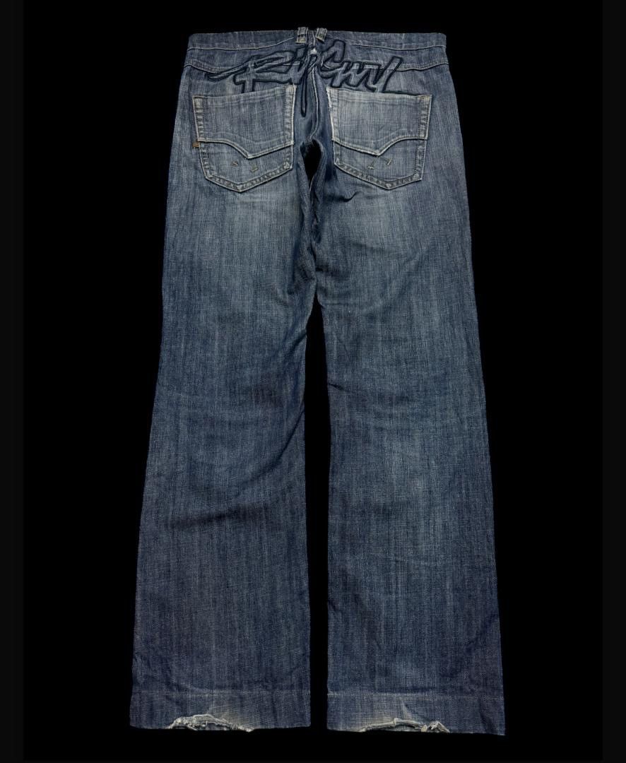 Rip Curl Vintage 90s Rip Curl Thrashed Faded Distressed Rare Seasons Size US 33 - 15 Thumbnail