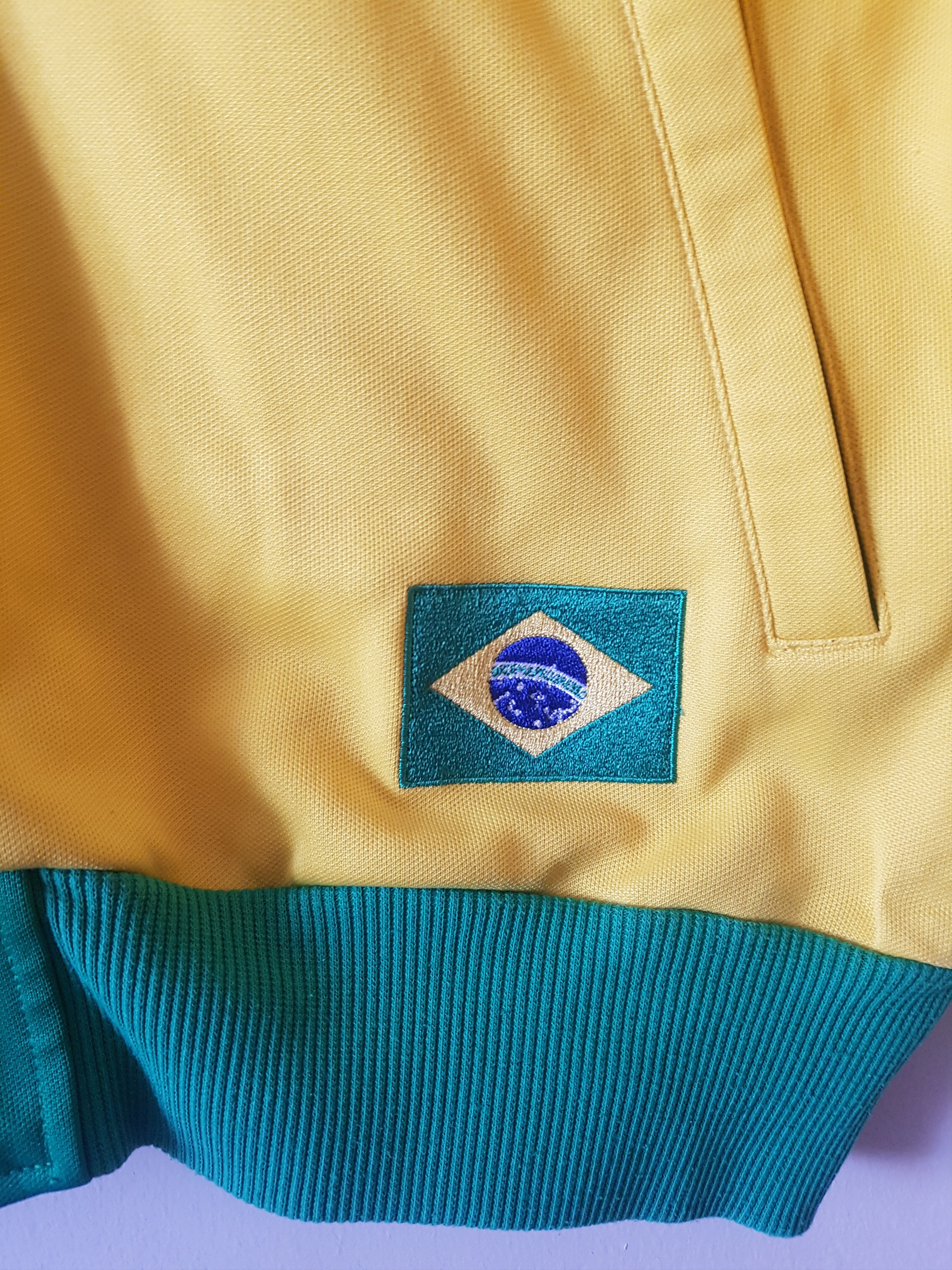 Adidas Adidas Brazil Rio de Janeiro Track Top Size US XL / EU 56 / 4 - 3 Thumbnail