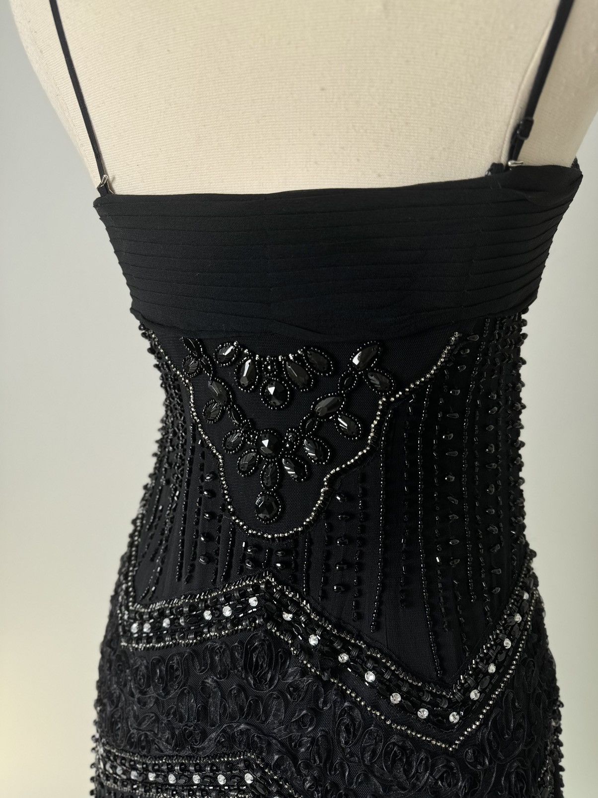 Other Brand New US 4 Jovani Maxi Evening Dress in Metallic Color Size S / US 4 / IT 40 - 7 Thumbnail