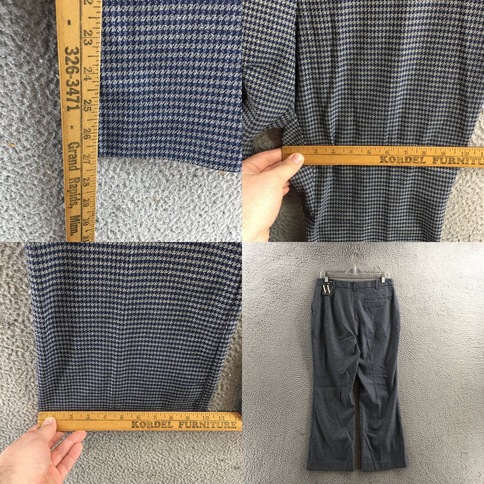 Worthington Worthington Dress Pants Womens High Rise Flared Multicolor Size 10 (Actual 32X27) NEW Size 32" / US 10 / IT 46 - 8 Thumbnail