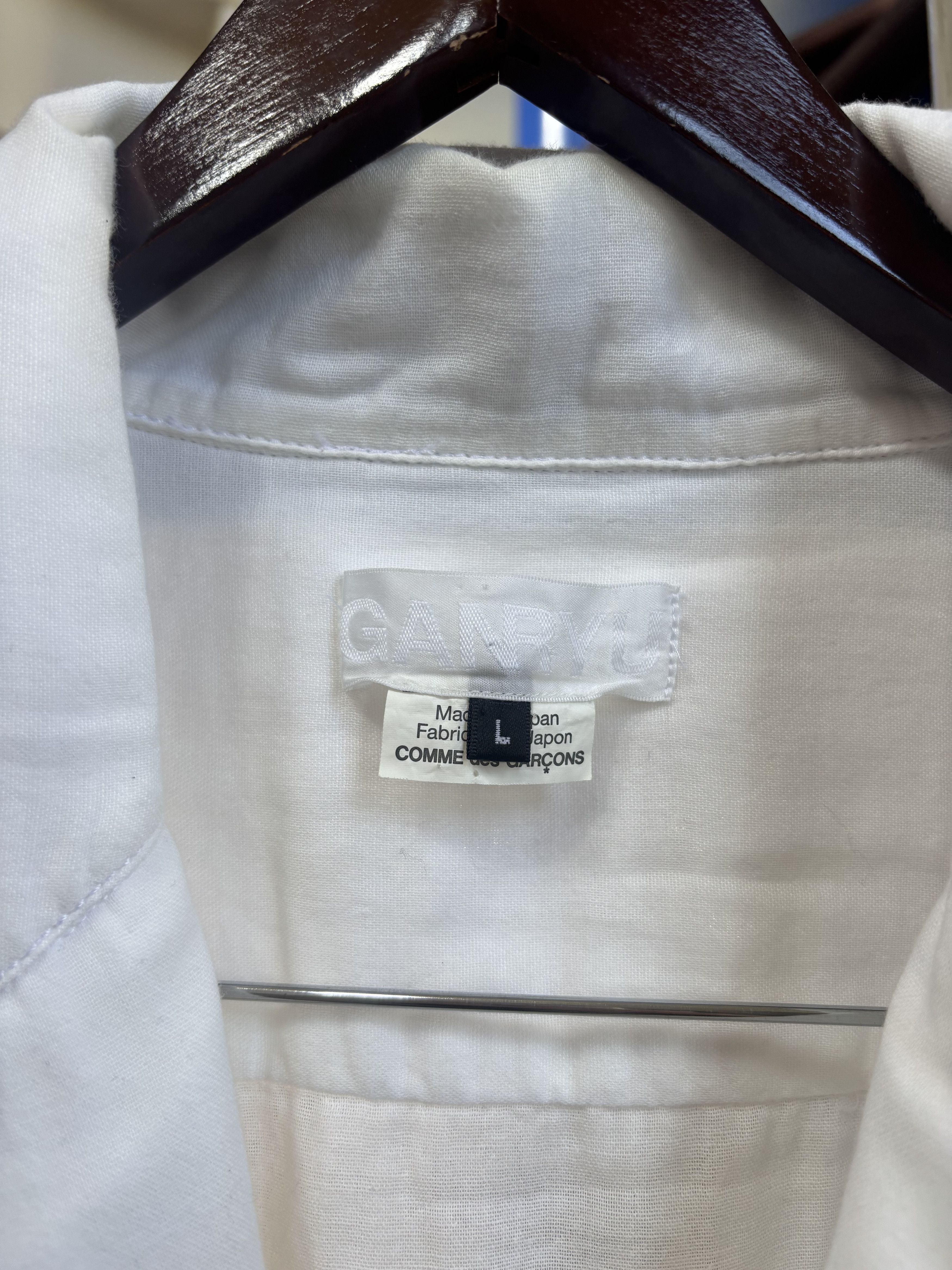 Ganryu Ganryu Comme des Garçons White Panel Blazer (L)" Size US L / EU 52-54 / 3 - 3 Thumbnail
