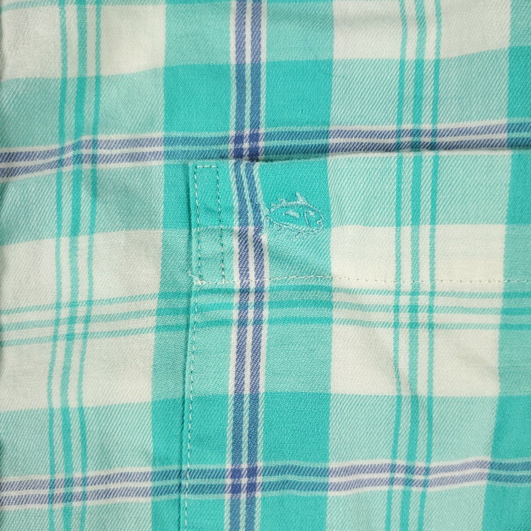 Southern Tide Southern Tide Shirt Adult Medium Blue Plaid Button-Up Long Sleeve Mens Size US M / EU 48-50 / 2 - 3 Thumbnail