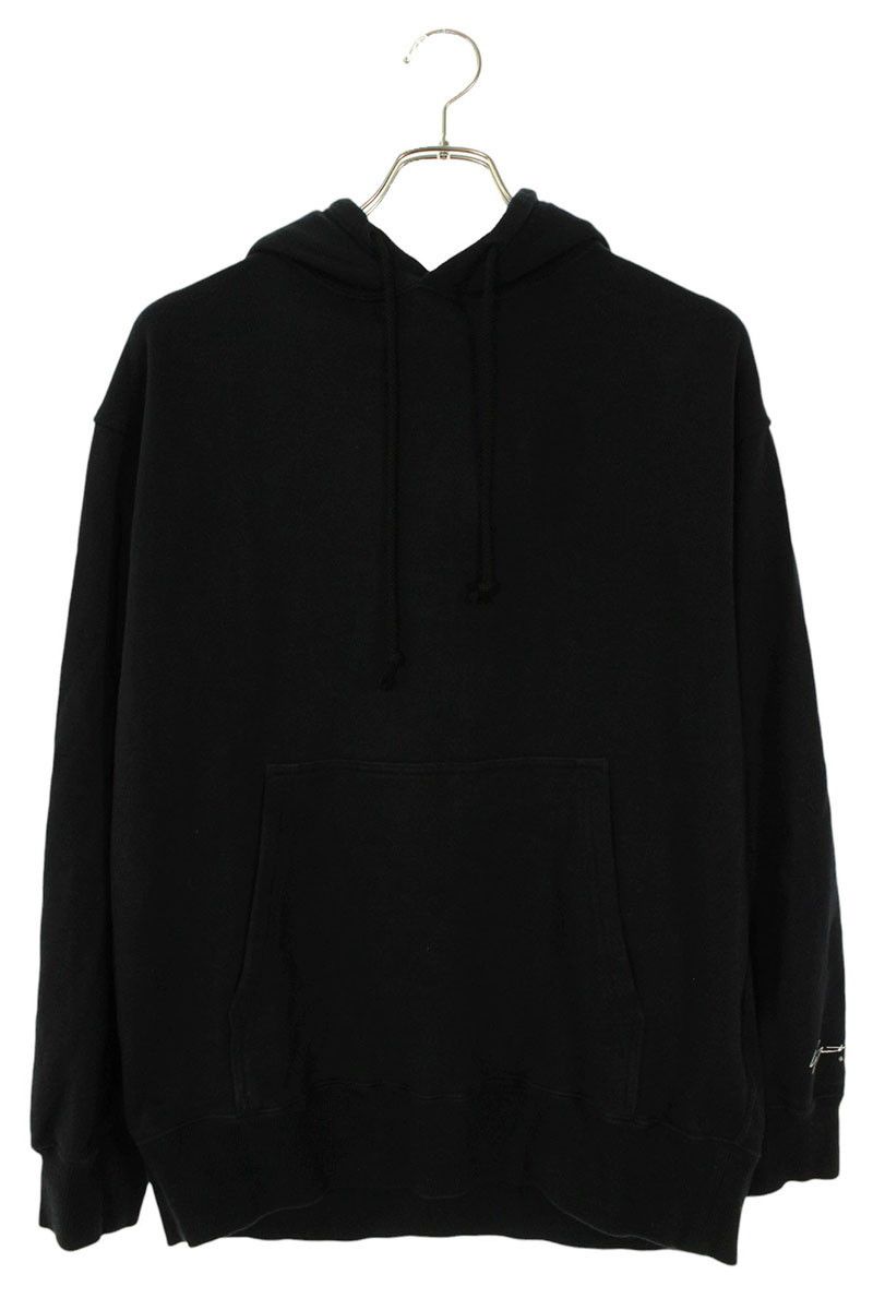 Yohji Yamamoto Yohji Yamamoto POUR HOMME // Logo print pullover hoodie Size US S / EU 44-46 / 1 - 1 Thumbnail