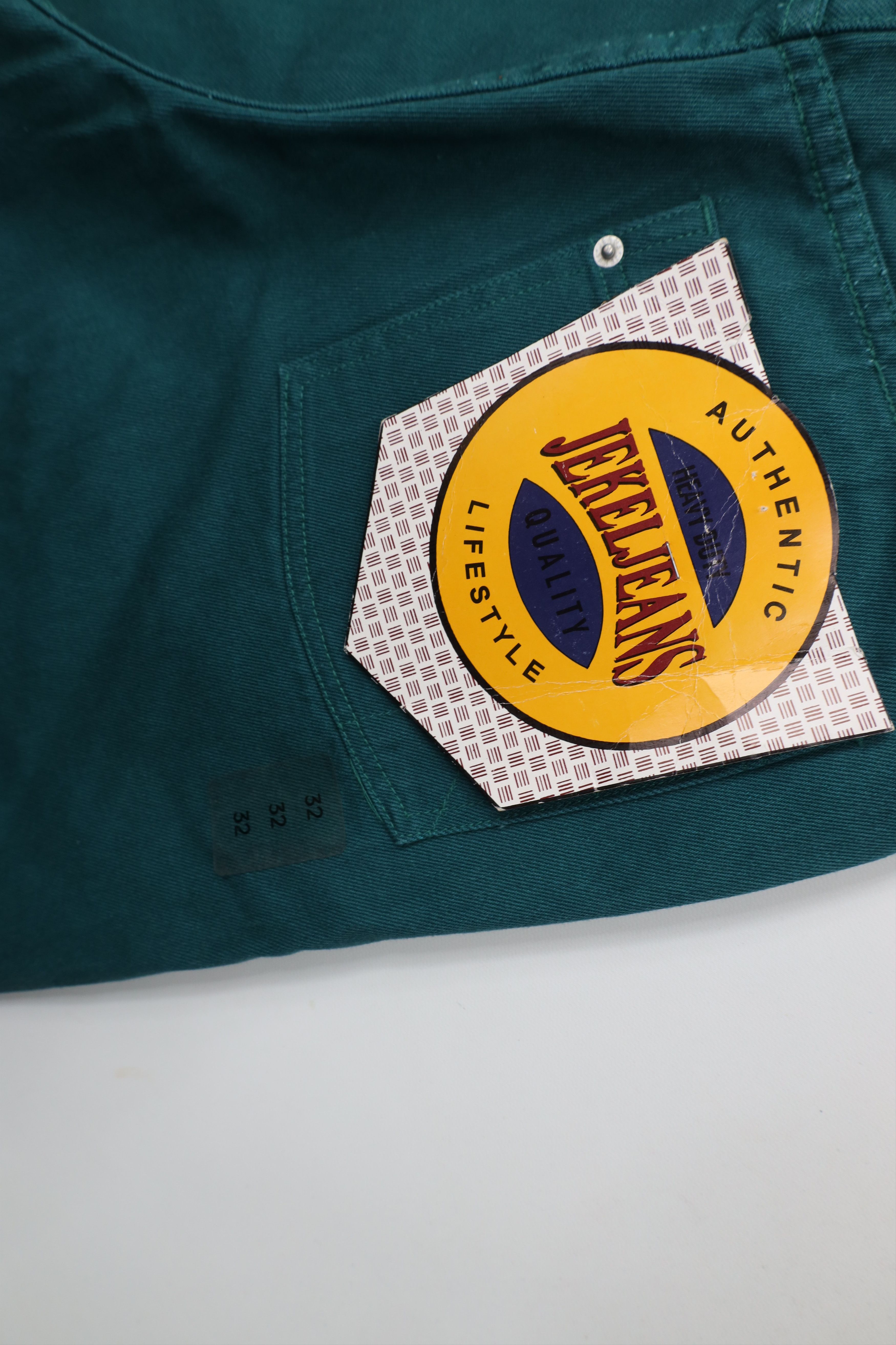 Vintage Deadstock Vintage 90s Streetwear Skateboard Denim Jeans Size US 32 / EU 48 - 13 Thumbnail
