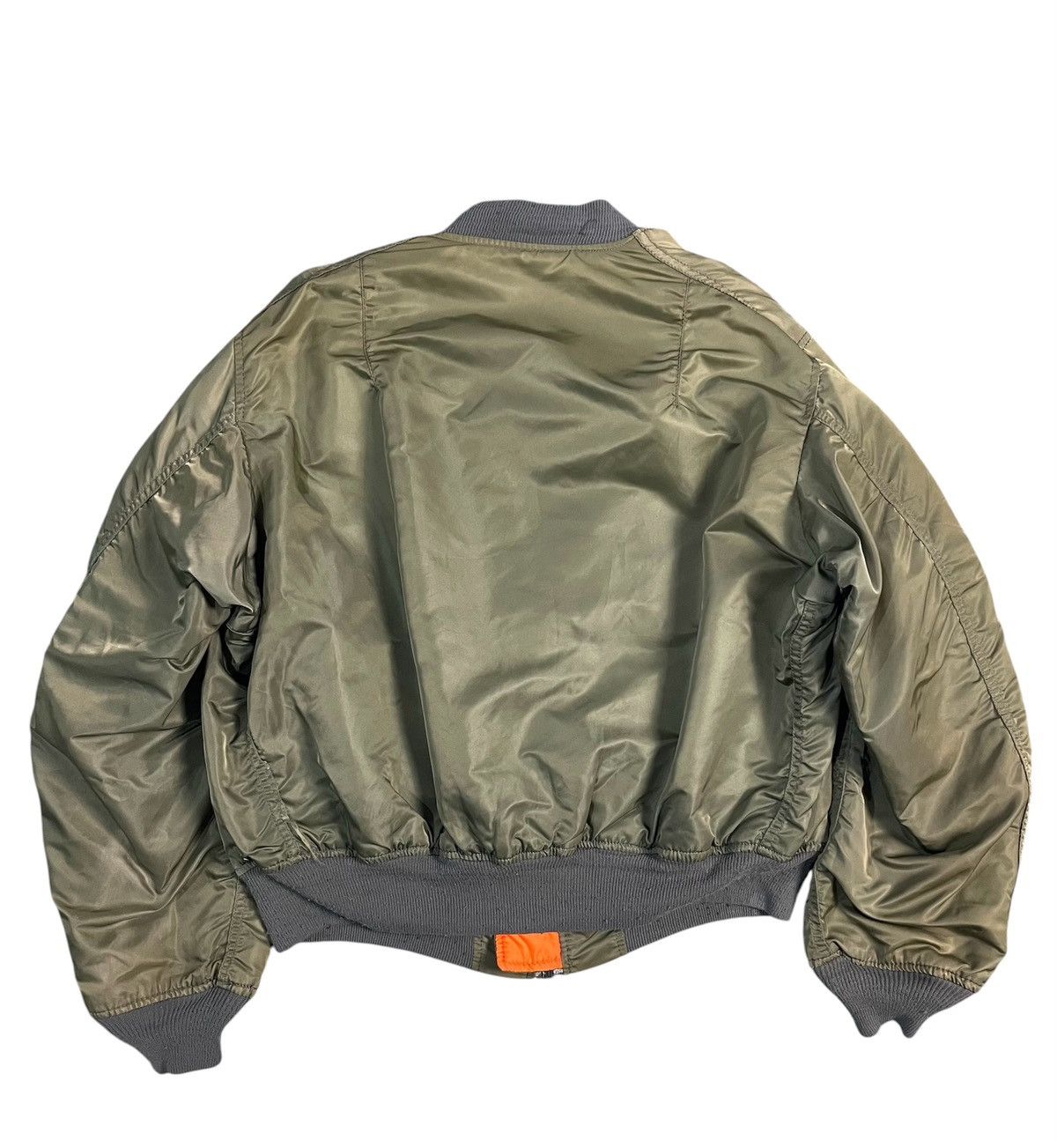 Alpha Industries Vintage 80s Alpha Industries Ma-1 Flyer’s Jacket Size US XL / EU 56 / 4 - 2 Thumbnail