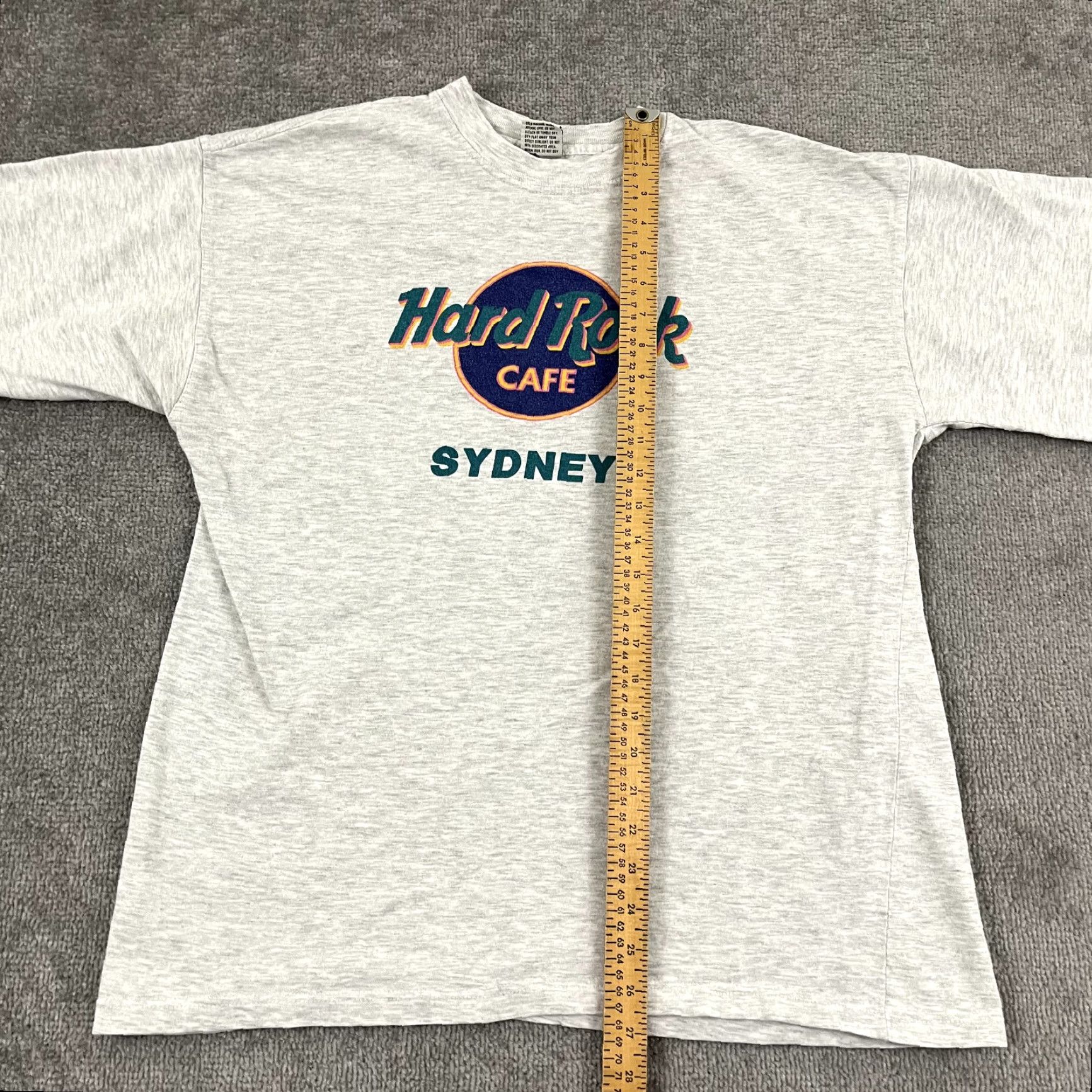 Hard Rock Cafe HARD ROCK CAFE Shirt Mens L/XL Gray Sydney Australia Graphic Tee Short Sleeve Shirt XL Gray Graphic Print Logo Men Size US XL / EU 56 / 4 - 3 Thumbnail