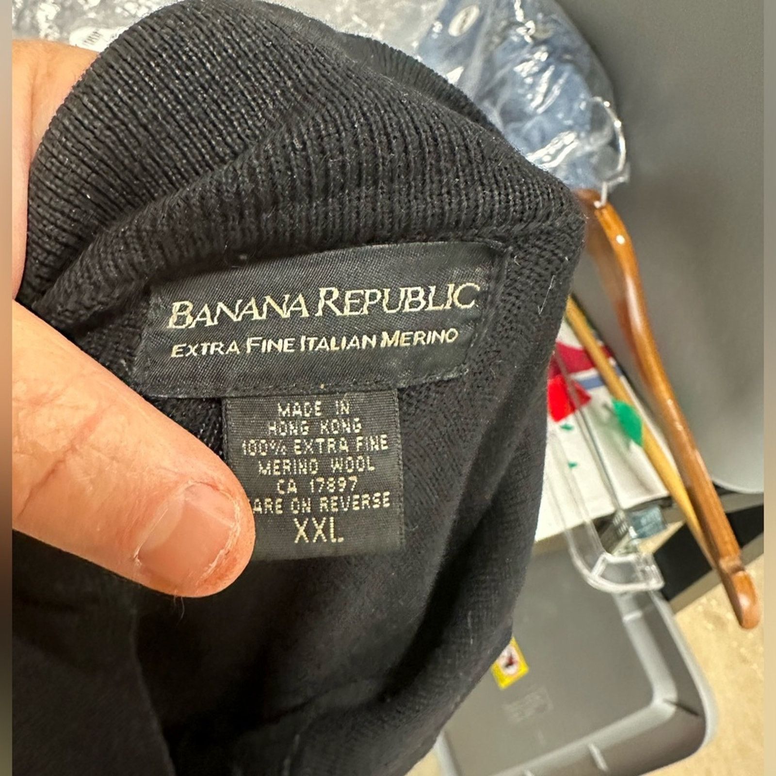 Banana Republic Banana Republic Merino Wool Sweater Size US XXL / EU 58 / 5 - 2 Thumbnail
