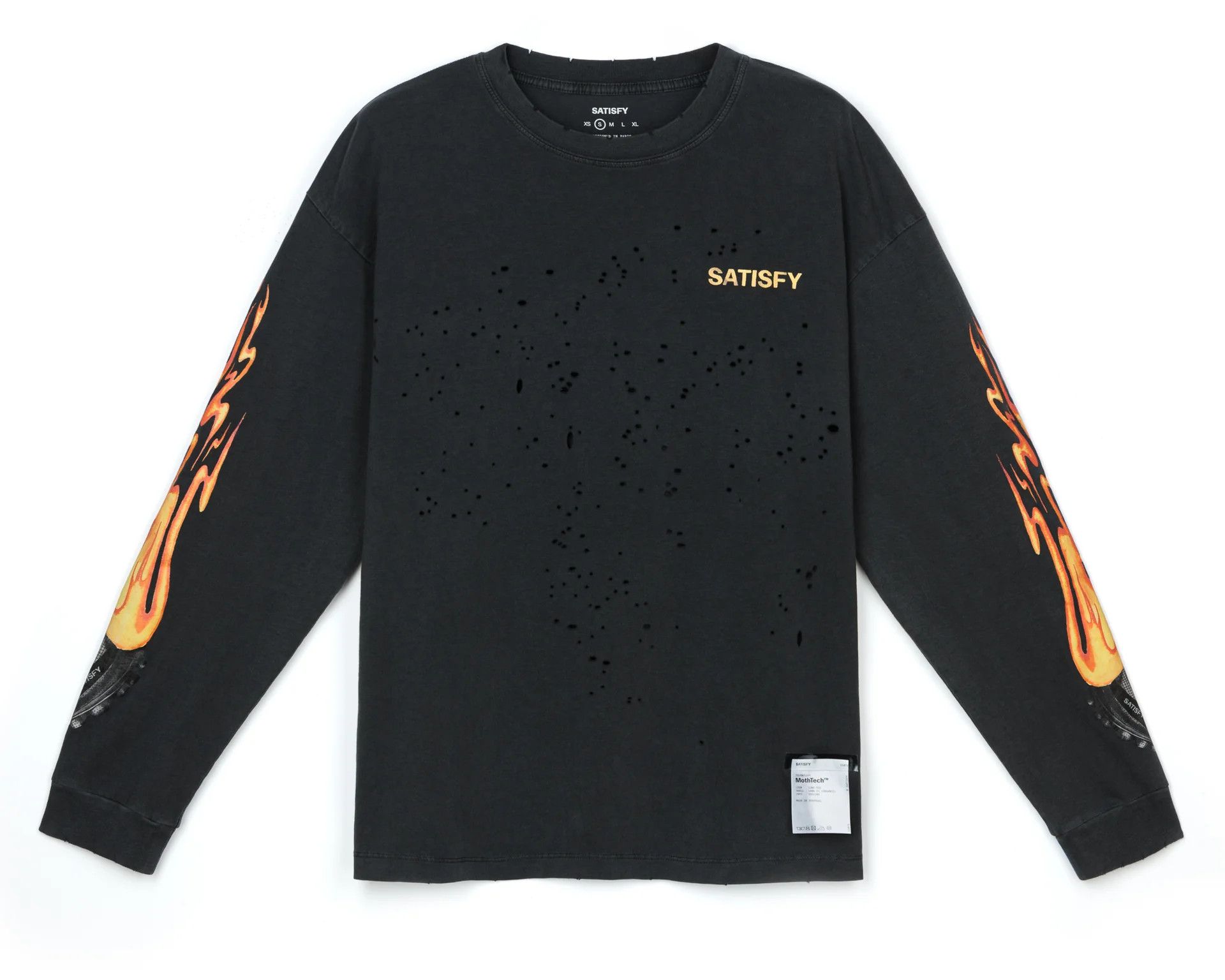 Satisfy Satisfy Running Moth Long Sleeve Tee Size US XL / EU 56 / 4 - 2 Thumbnail