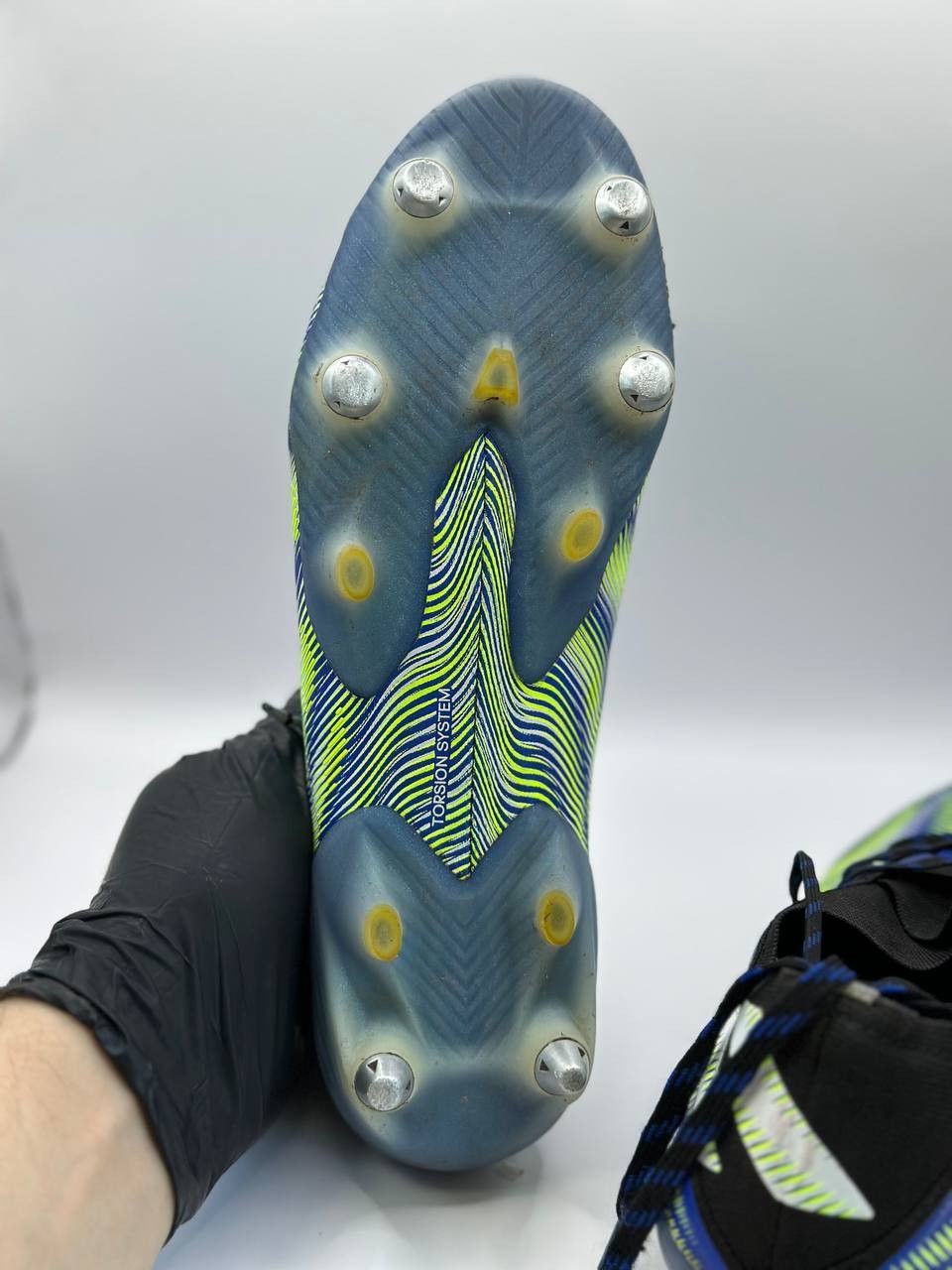 Adidas Adidas Nemeziz.1 FG “Precision to Blur” Blue/Signal Boots Size US 7 / EU 40 - 8 Thumbnail