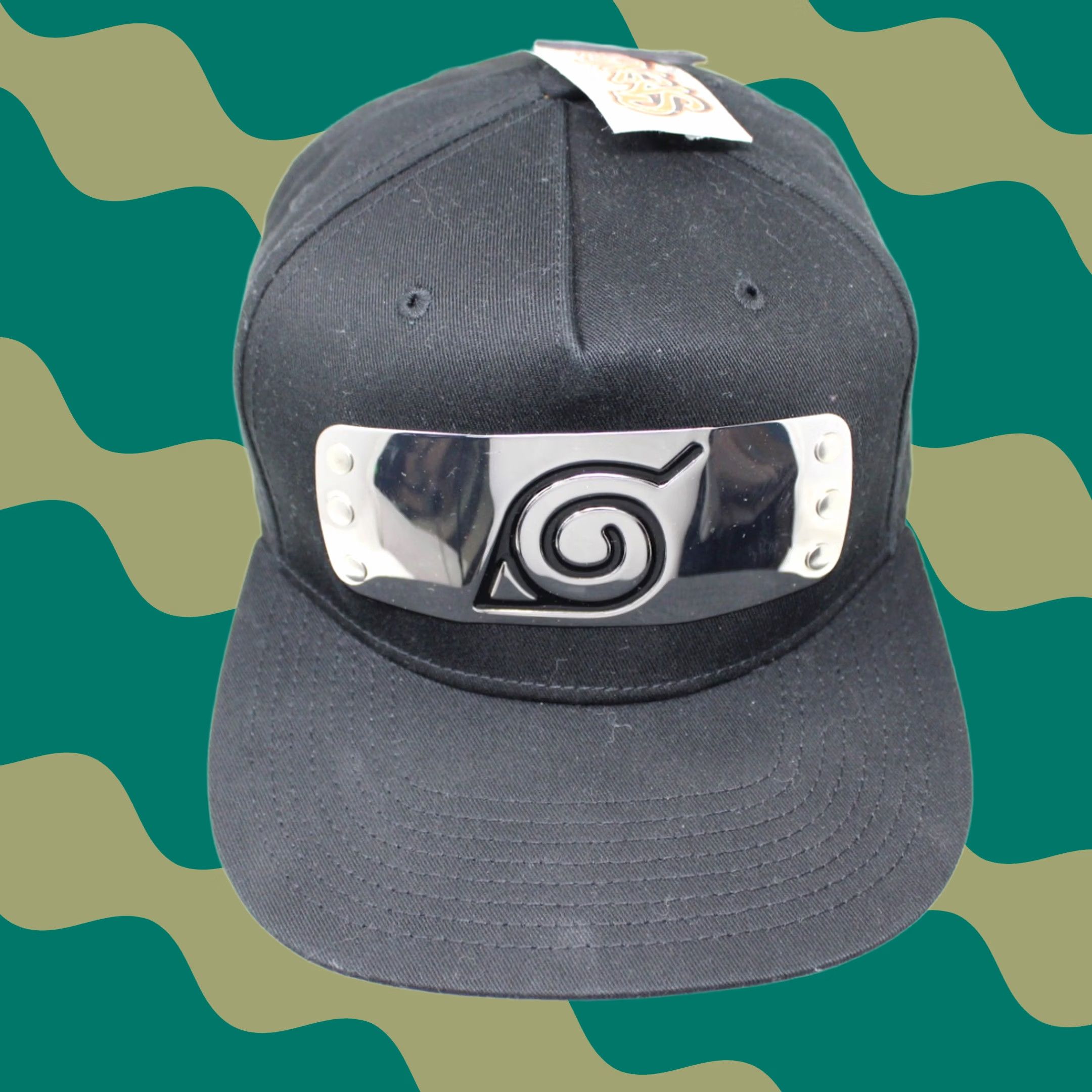 Ripple Junction Ripple Junction Naruto Shippuden Hat NWT Snapback Black Mens Cap Slash? Size ONE SIZE - 1 Thumbnail