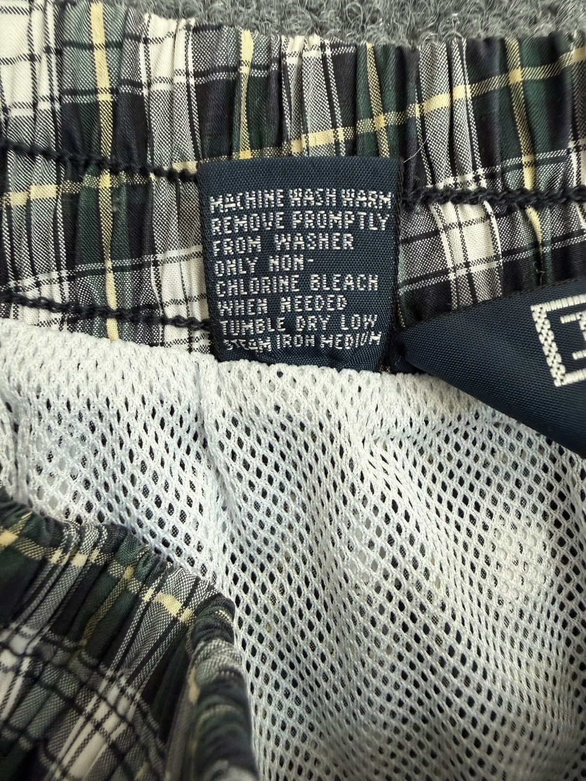 Polo Ralph Lauren Vintage Polo Ralph Lauren Plaid Swim Trunks L Size US 34 / EU 50 - 8 Thumbnail