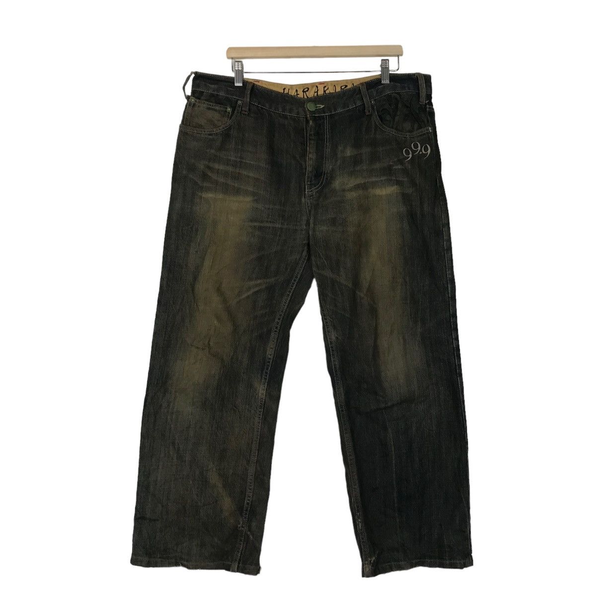 Japanese Brand HARAKIRI JAPANESE DENIM Size US 35 - 2 Thumbnail