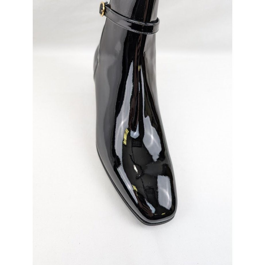 Saint Laurent Paris o1rshd1 Q:2 / Terry 45 Jodhpur Boots in Nero Size US 10 / EU 43 - 5 Thumbnail