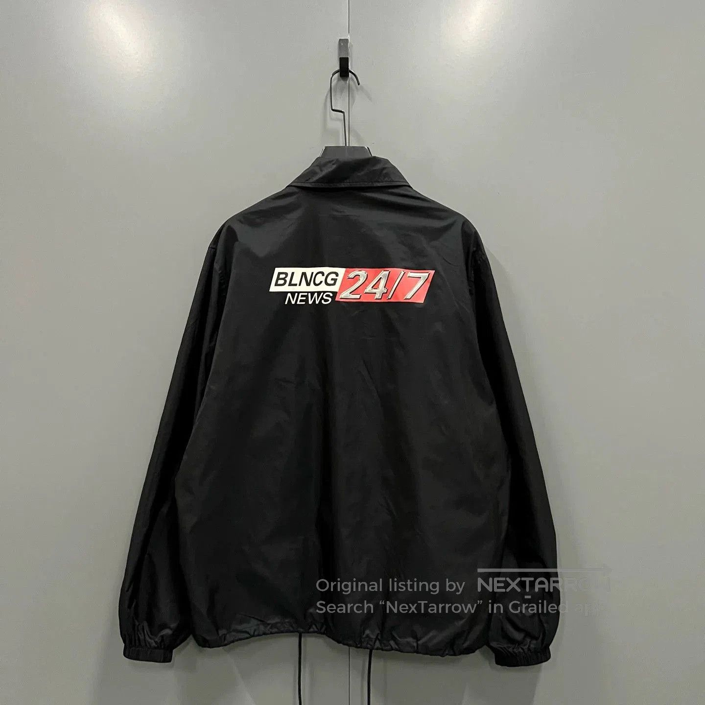 Balenciaga Balenciaga Printed Logo Jacket. Size US M / EU 48-50 / 2 - 2 Thumbnail