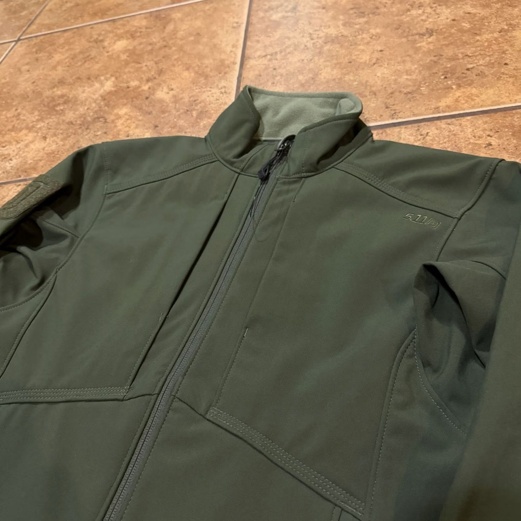 Vintage 5.11 Tactical Sierra SoftShell Jacket Lightweight Soft Shell Men XS Green Jacket Size US XS / EU 42 / 0 - 2 Thumbnail