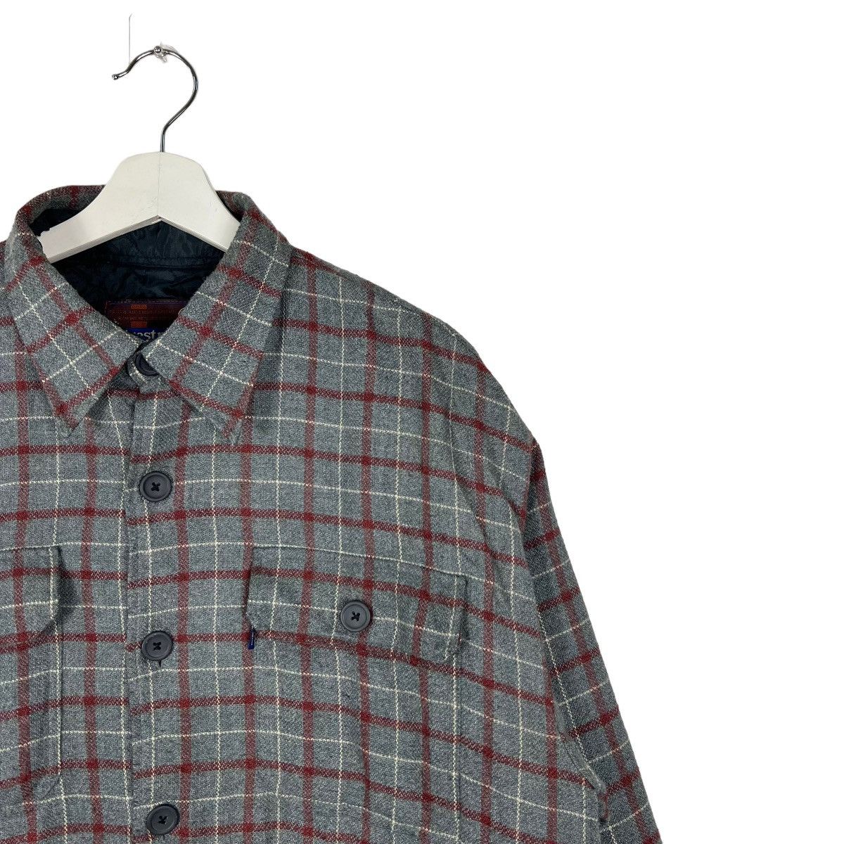 Japanese Brand 🔥 VINTAGE FORESTMESSE CHECK PLAID JACKET Size US L / EU 52-54 / 3 - 6 Thumbnail