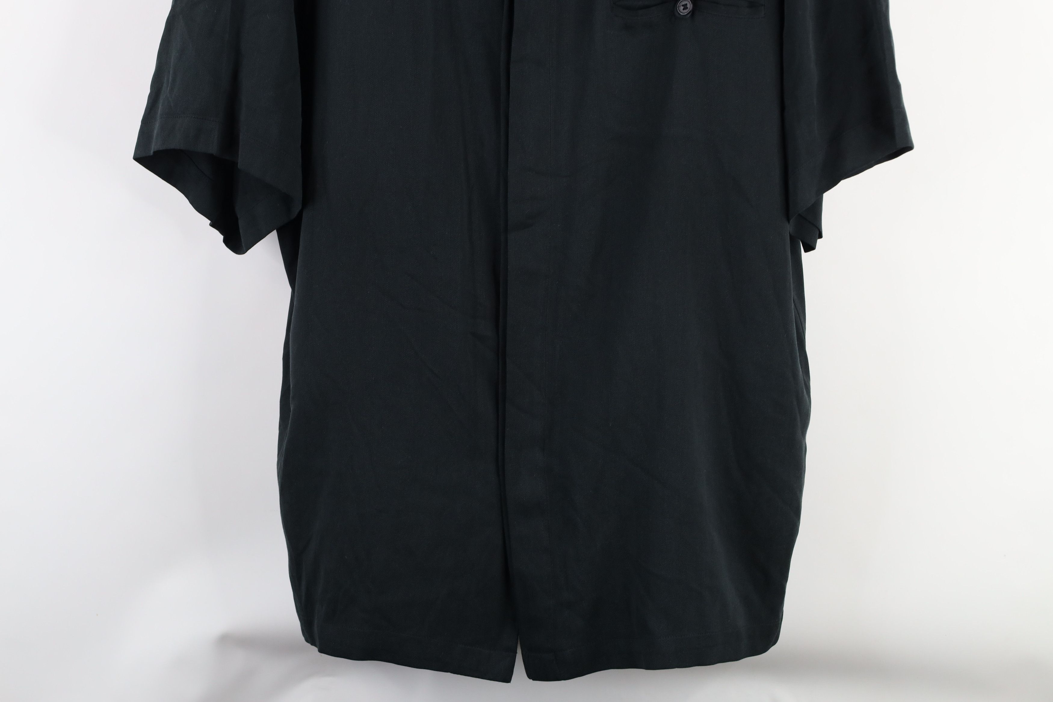Vintage Vintage 90s Streetwear Herringbone Collar Button Shirt Size US XL / EU 56 / 4 - 3 Thumbnail