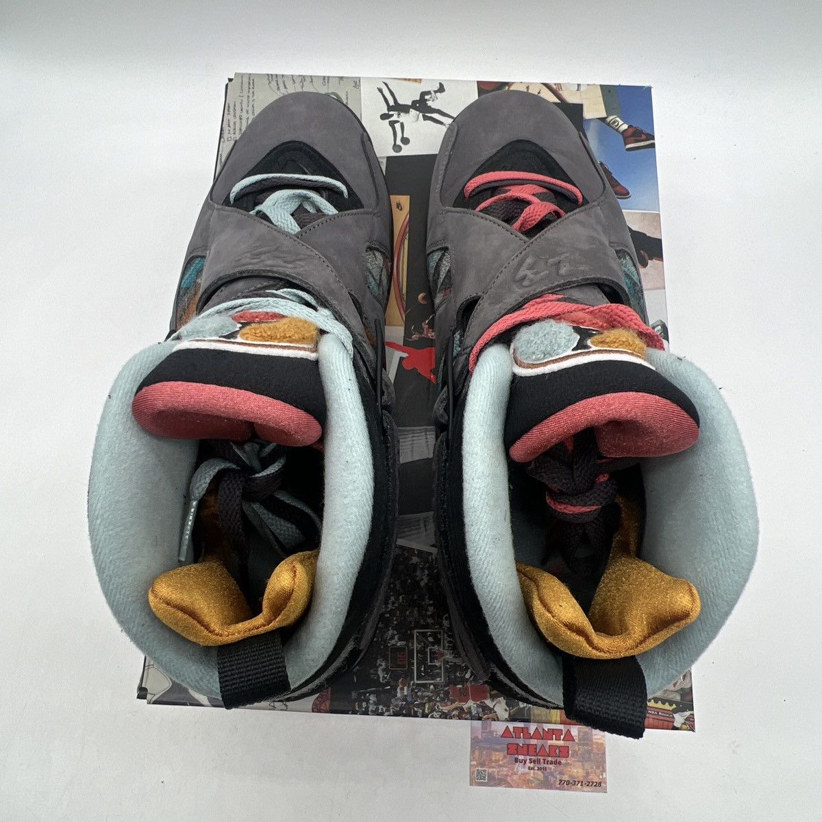 Jordan Brand Air Jordan 8 n7 Pendleton Size US 12 / EU 45 - 7 Thumbnail