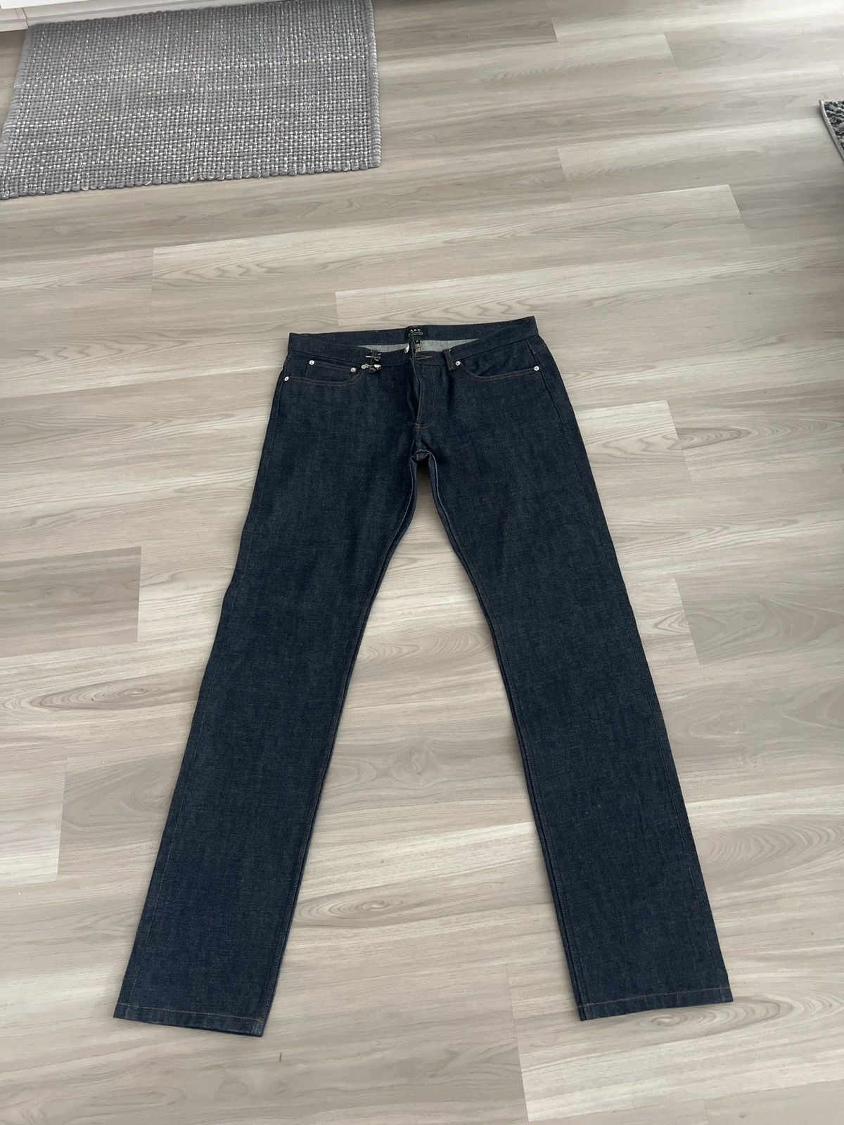 image of A P C x Jjjjound Denim in Raw Denim, Men's (Size 36)