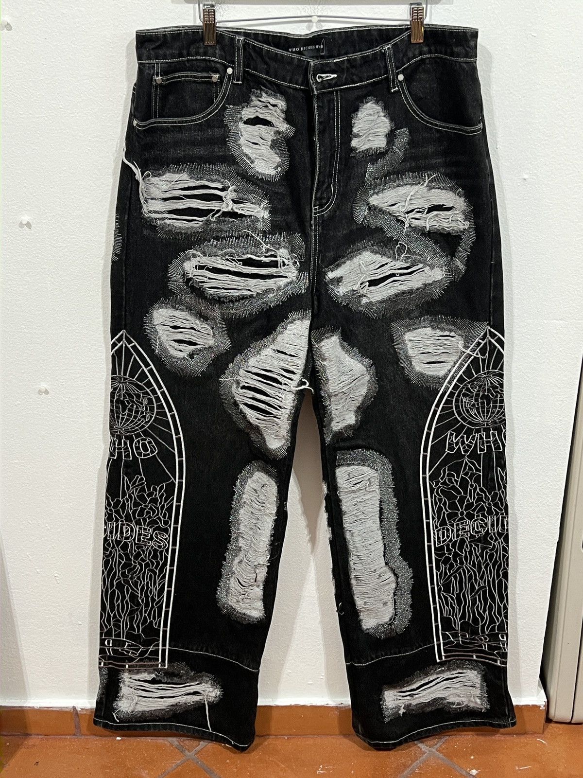 Who Decides War Who Decides War Ultra Flare Window Denim Size US 38 / EU 54 - 1 Thumbnail
