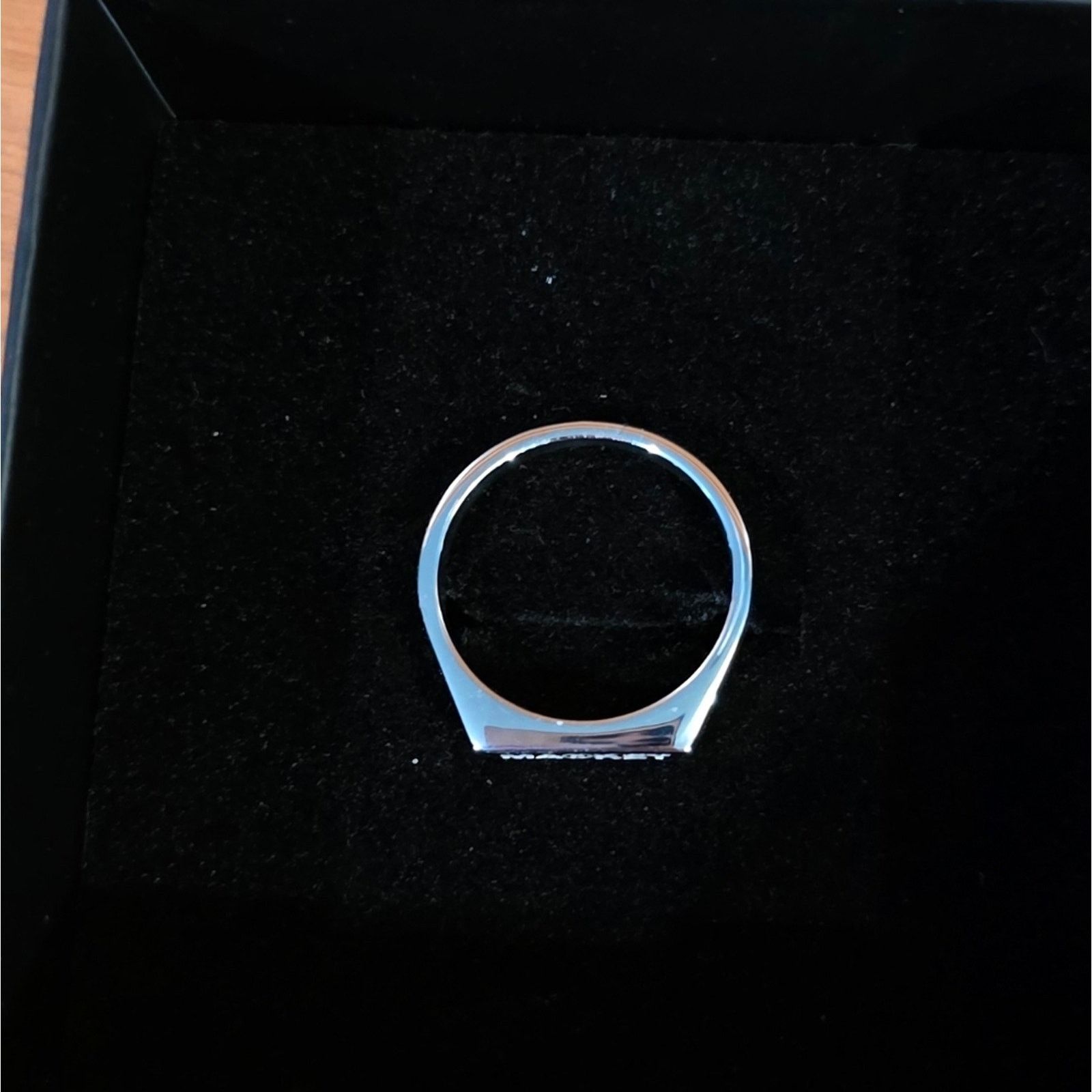 Market Chinatown Market Silver Bar Ring Size 10 Size ONE SIZE - 4 Thumbnail