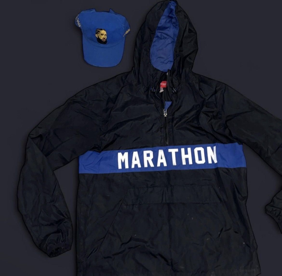 Other The Marathon Continues Anorak Windbreaker Size US M / EU 48-50 / 2 - 1 Thumbnail