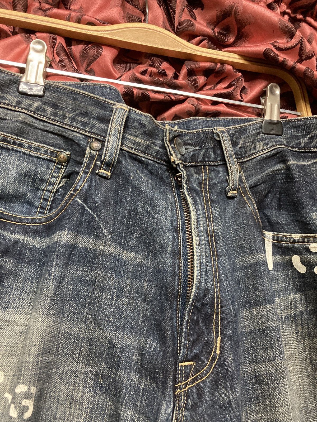 Japanese Brand Avirex type blue pw prisoner of war jean Size US 32 / EU 48 - 6 Thumbnail