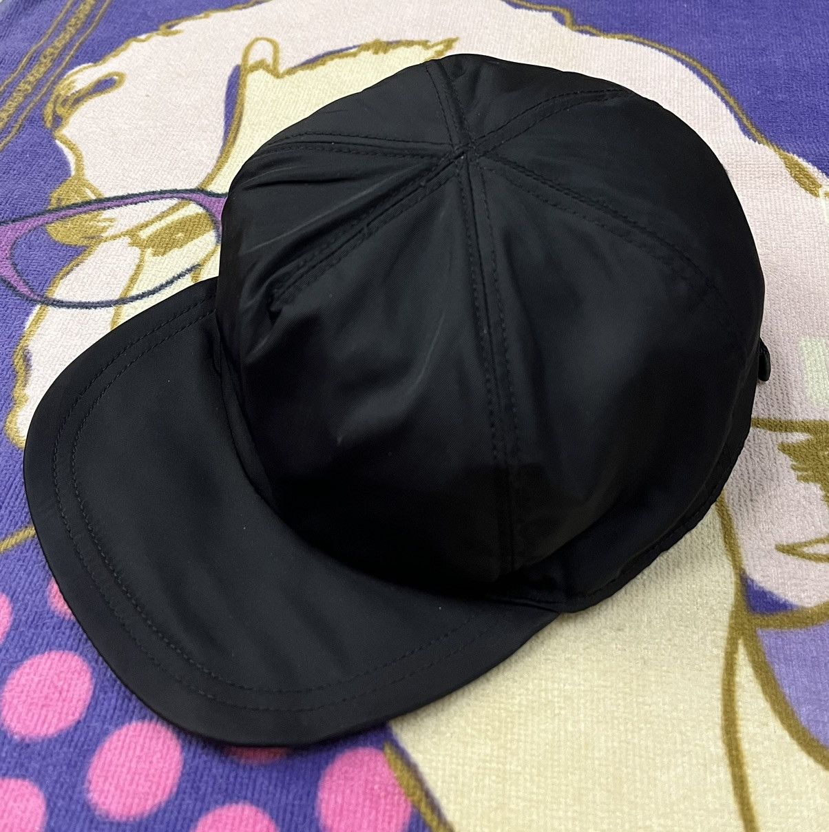 Prada Rare🔥PRADA Nylon Made in Italy Snapback Size ONE SIZE - 6 Thumbnail