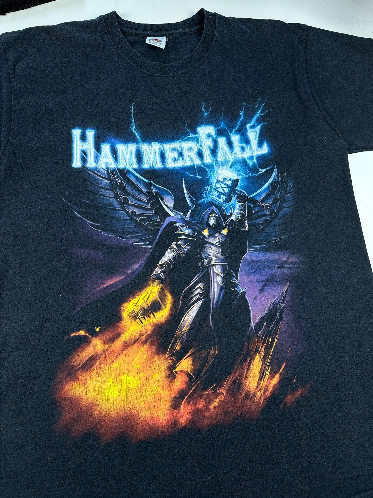 Band Tees Vintage 2000s HammerFall tShirt lighting Band Tee Size US L / EU 52-54 / 3 - 2 Thumbnail