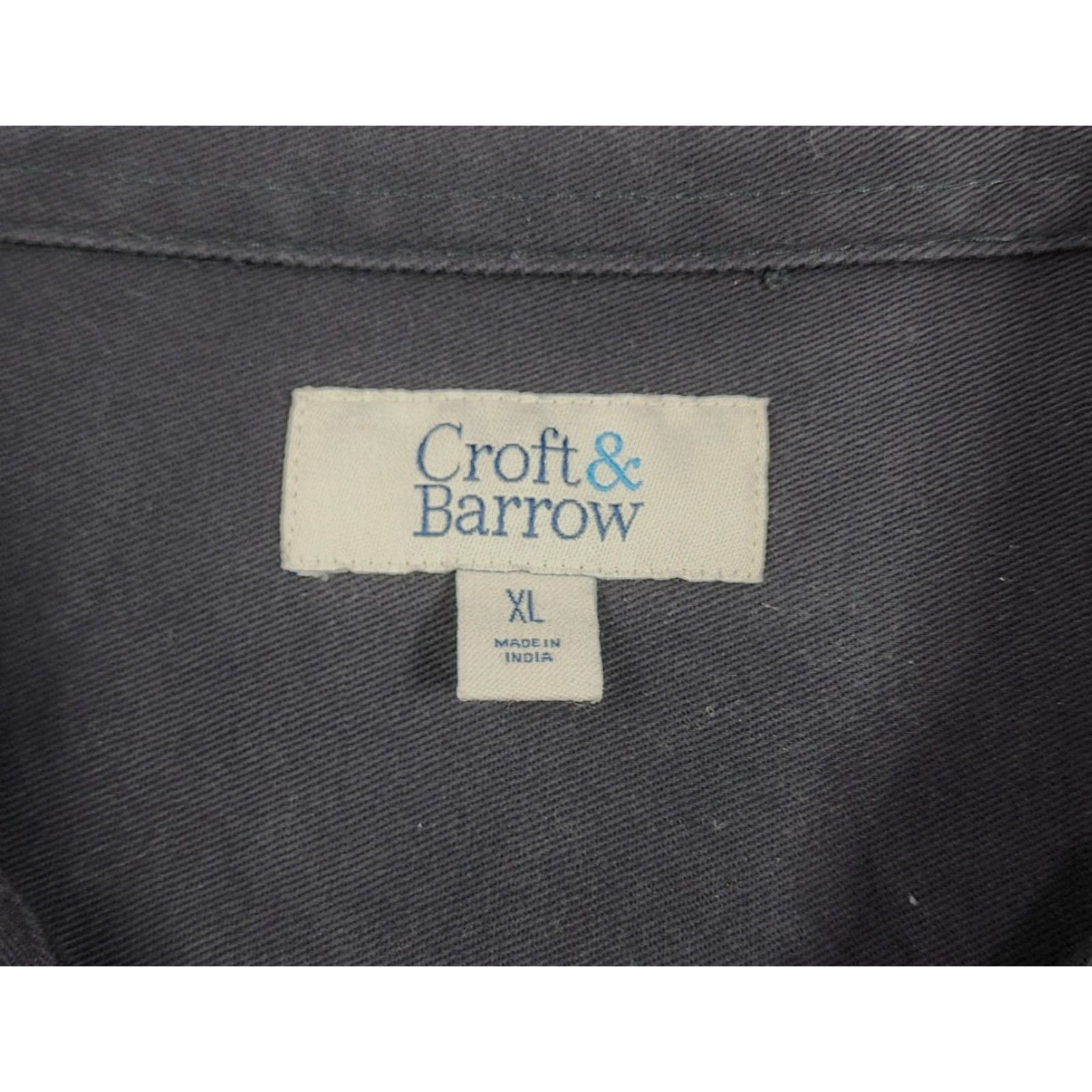 Croft & Barrow VINTAGE? No, but Croft & Barrow Shirt Mens XL Blue Deer Wildlife Scenic Button Up Cotton Outdoor Size US XL / EU 56 / 4 - 6 Thumbnail