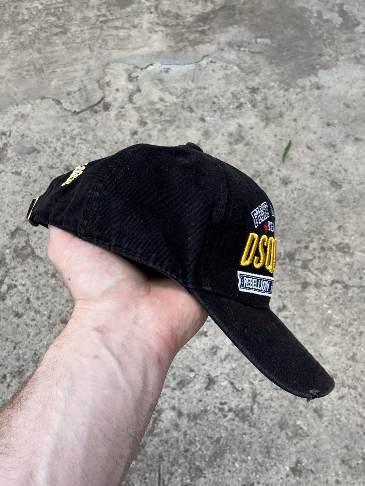Dsquared2 Vintage Dsquared2 Black Cap Big Logo Luxury Streetwear Y2K Size ONE SIZE - 2 Thumbnail