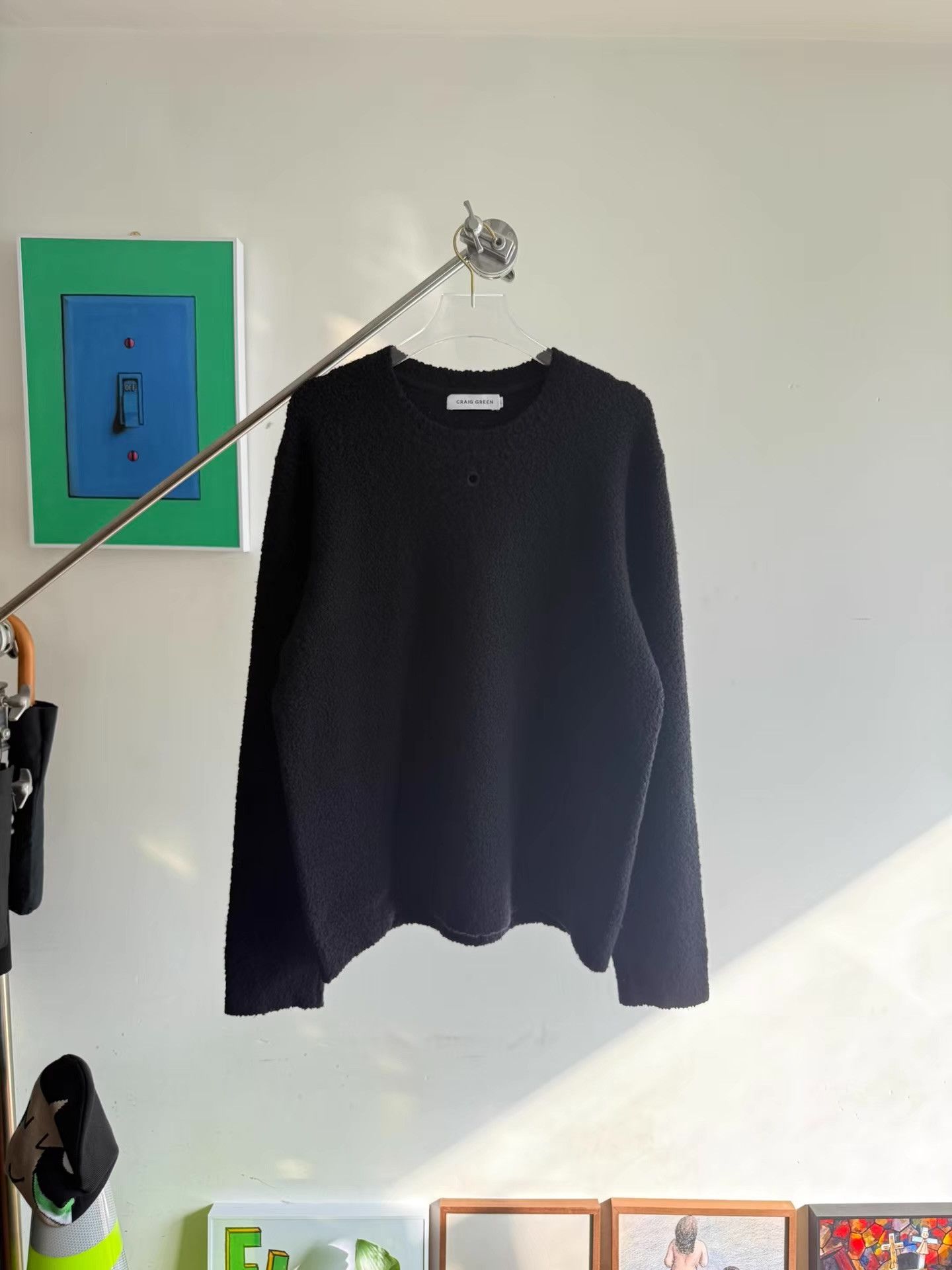 Craig Green CRAIG GREEN shearling sweater Q17 Size US L / EU 52-54 / 3 - 1 Thumbnail
