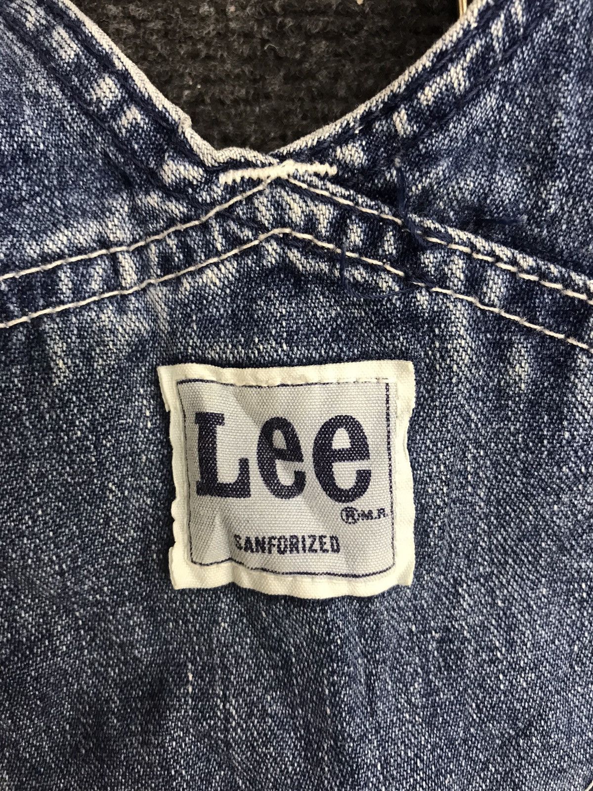 Lee × Vintage Vintage Lee Denim Overall Size US 33 - 13 Thumbnail