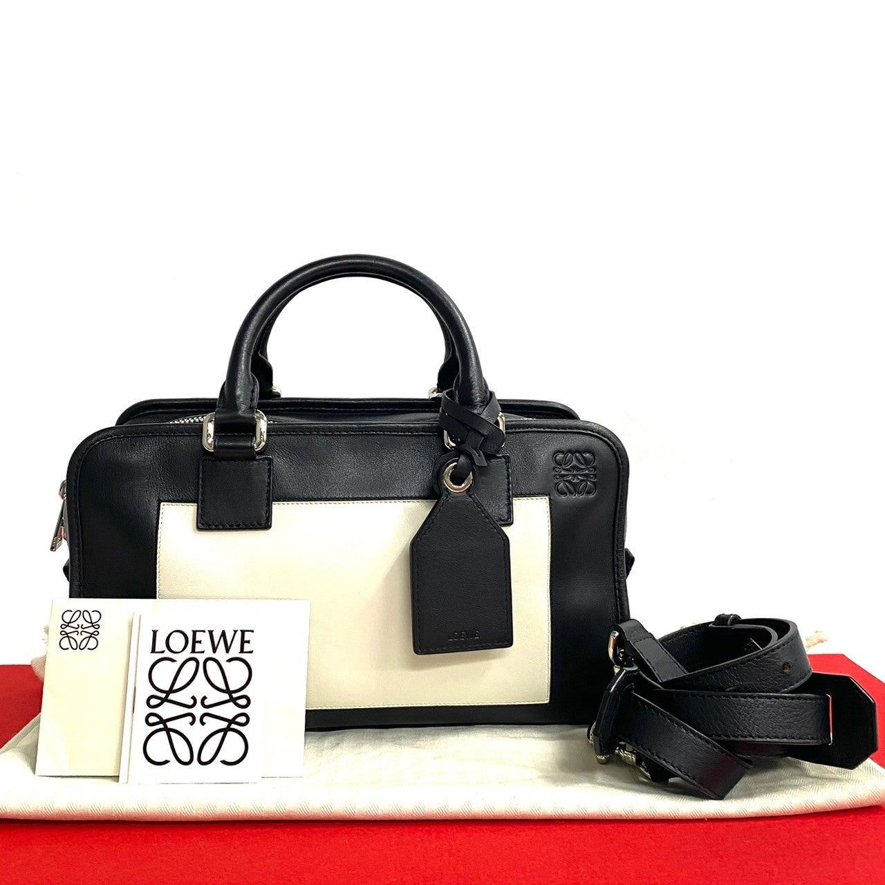 Loewe Loewe Shoulder Bag Black Leather Size ONE SIZE - 1 Thumbnail