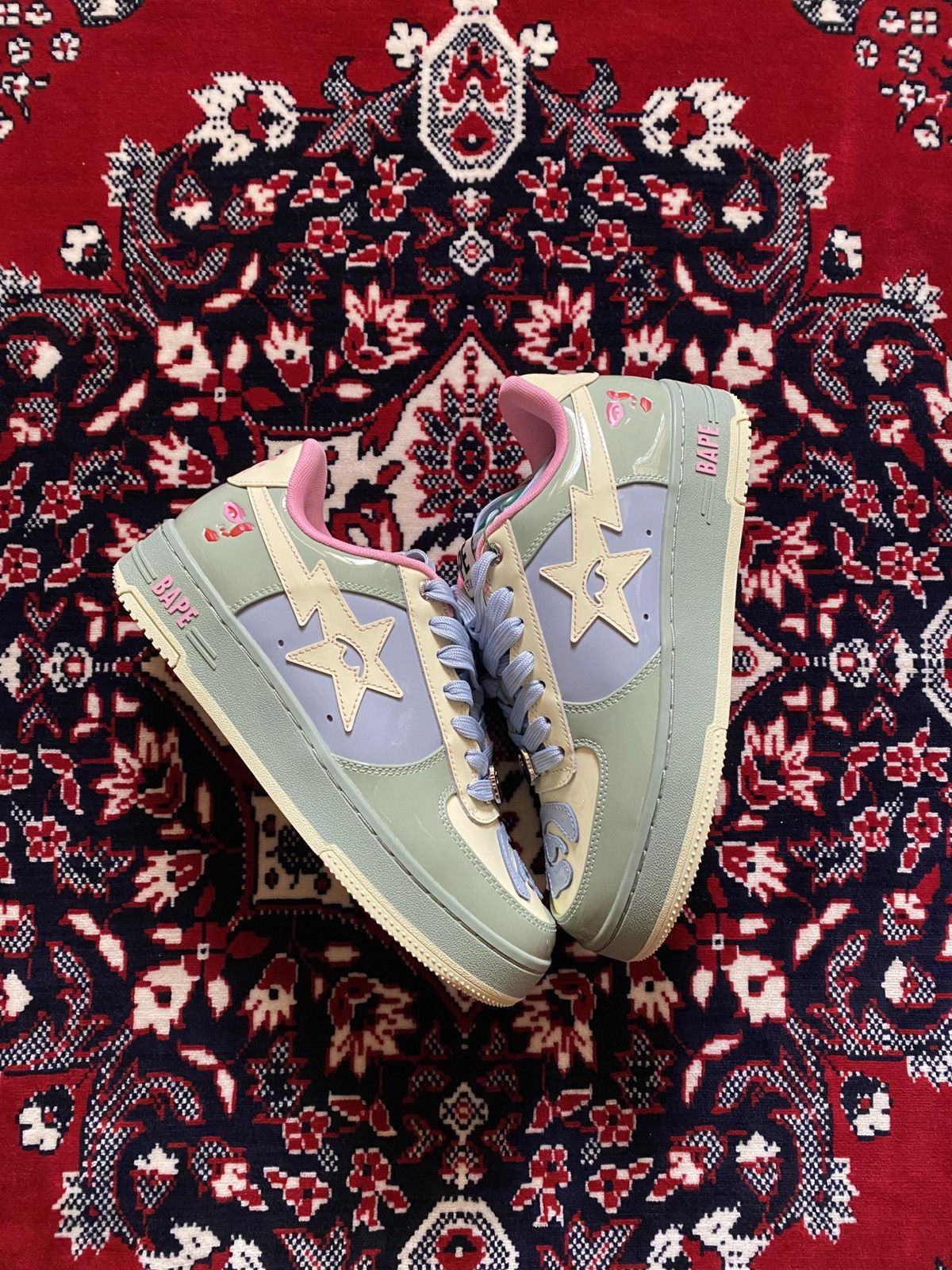 Bape Bape X Kidsuper BAPE STA MULTICOLOR Size US 7 / EU 40 - 1 Thumbnail